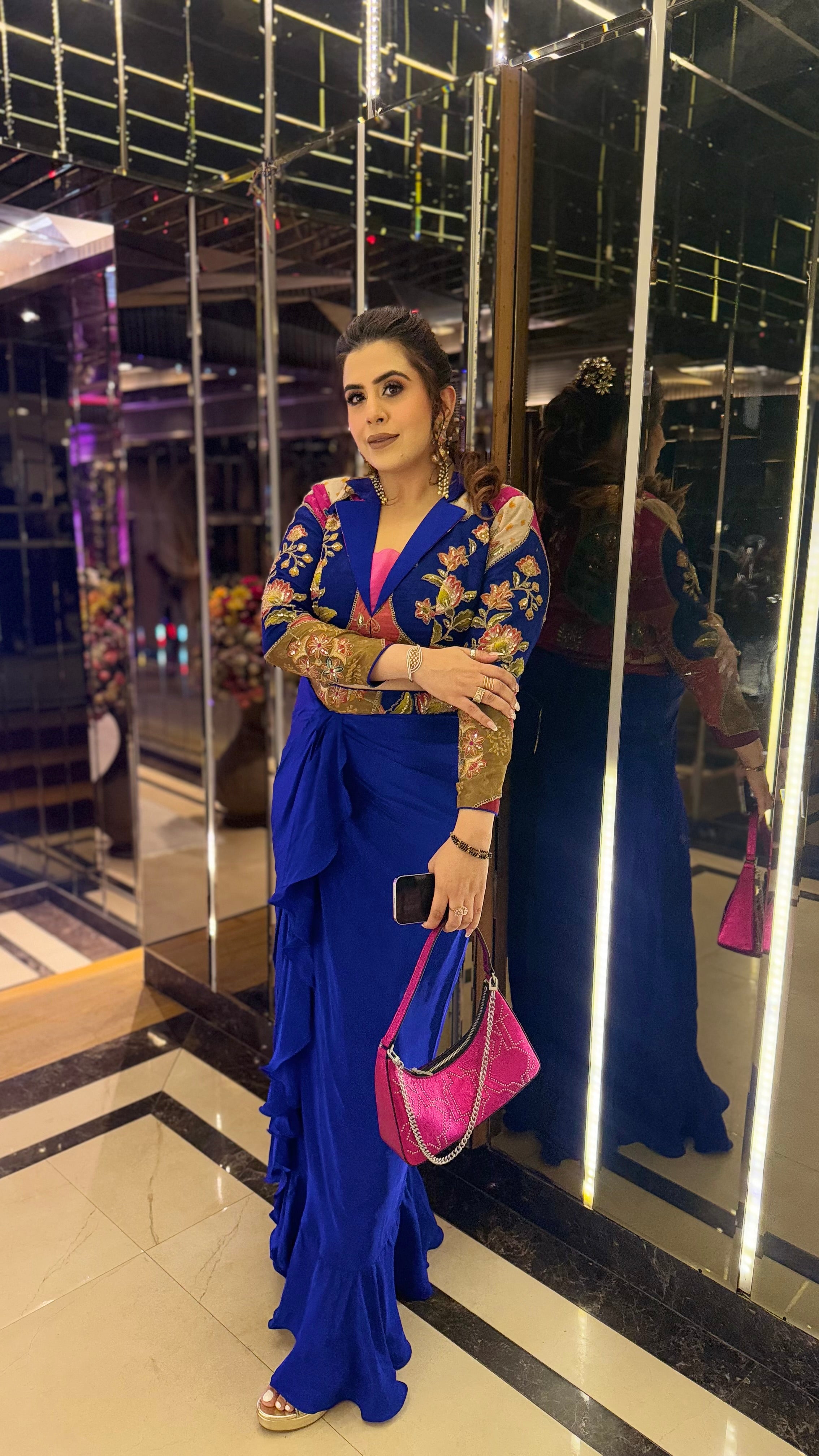 Electric Blue Carnival Co-Ord