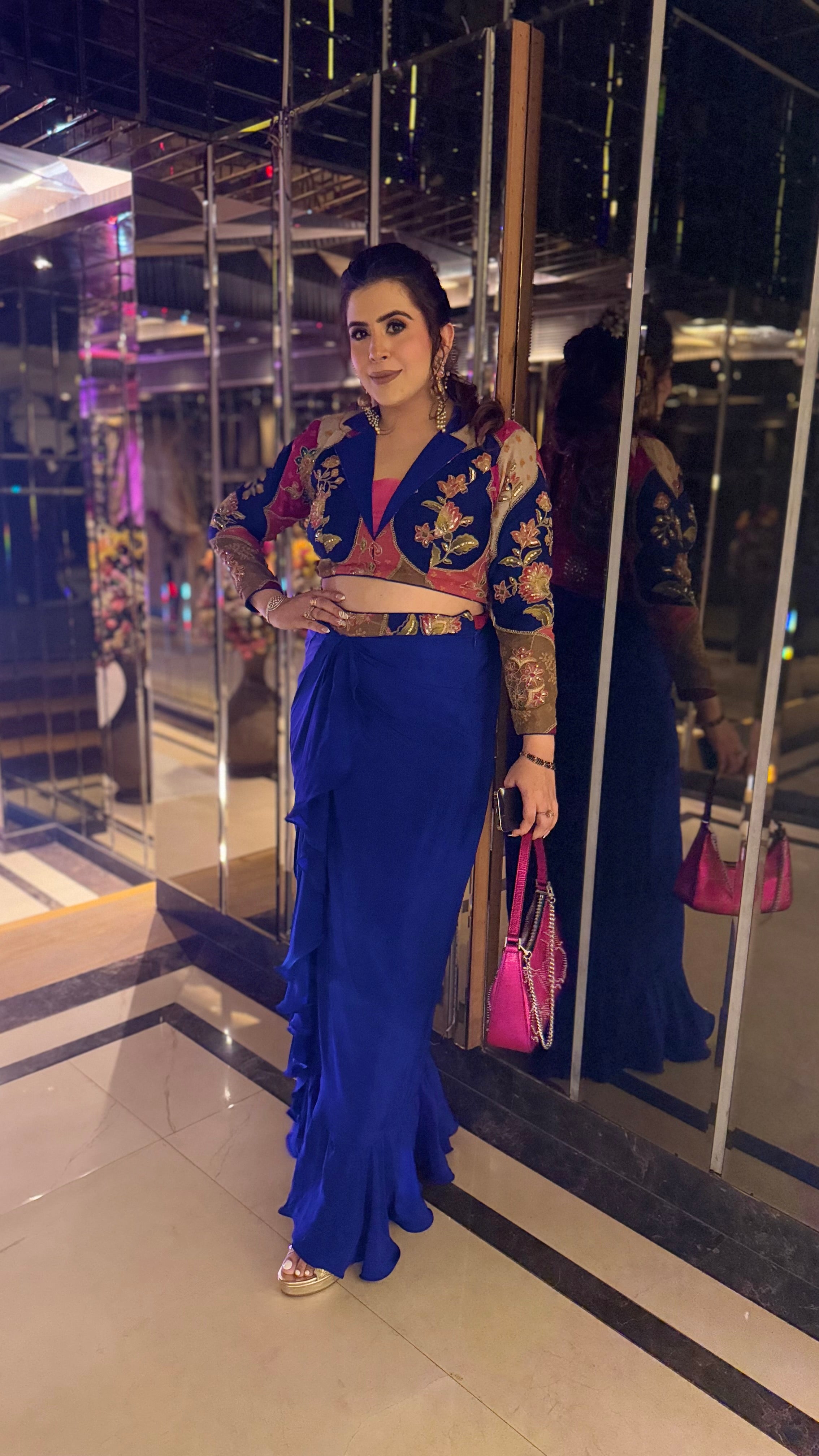 Electric Blue Carnival Co-Ord