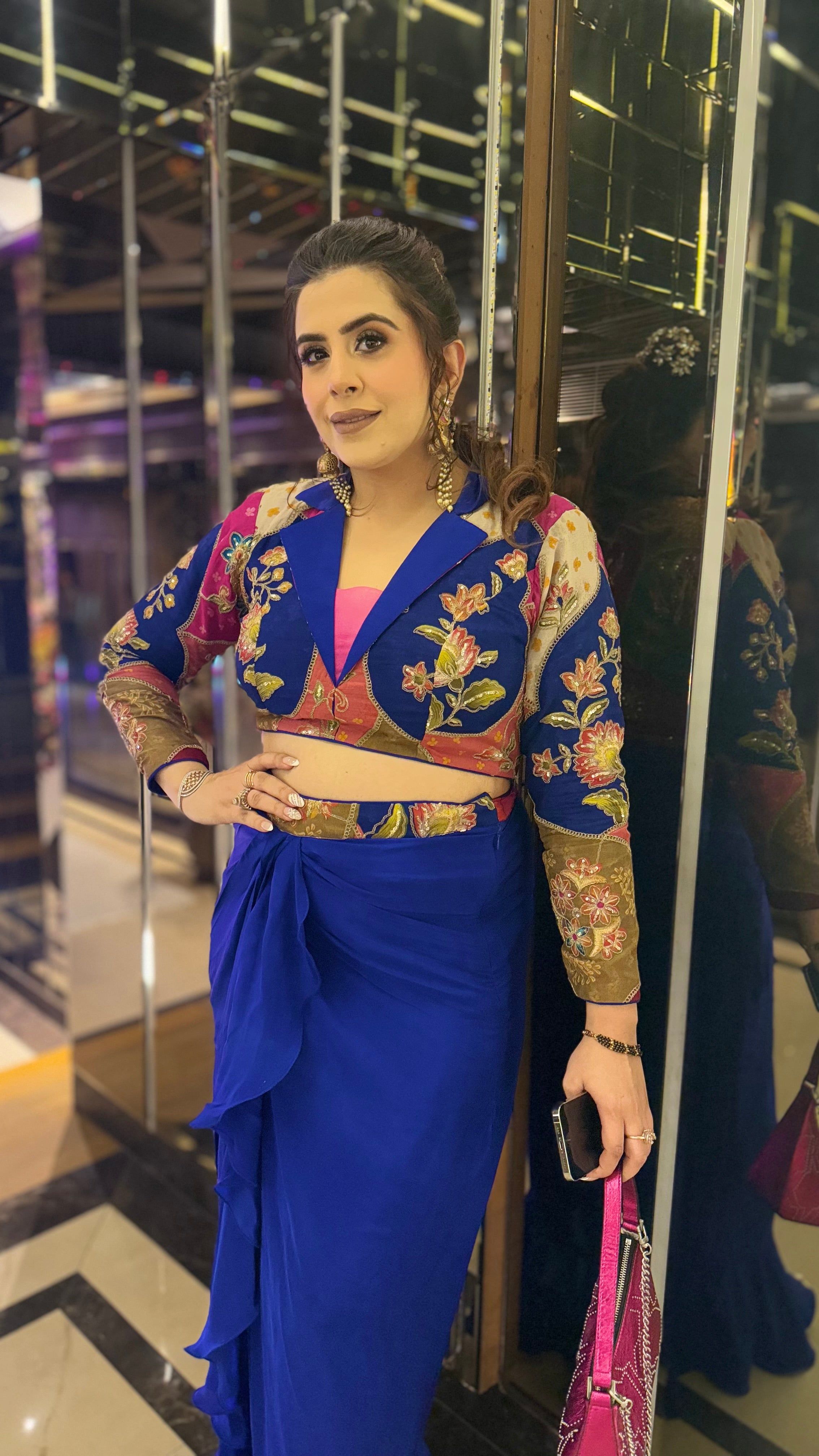 Electric Blue Carnival Co-Ord