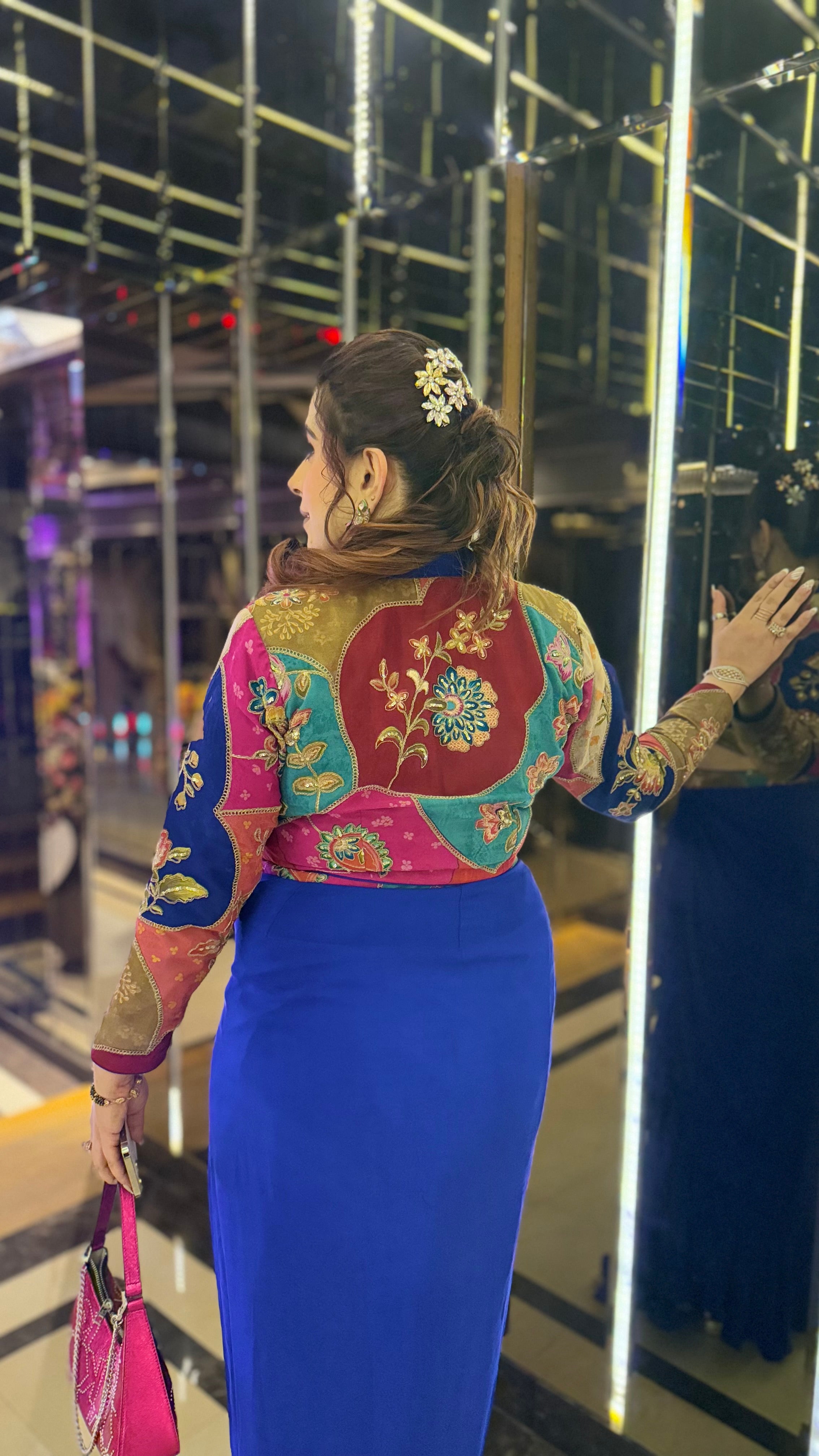 Electric Blue Carnival Co-Ord