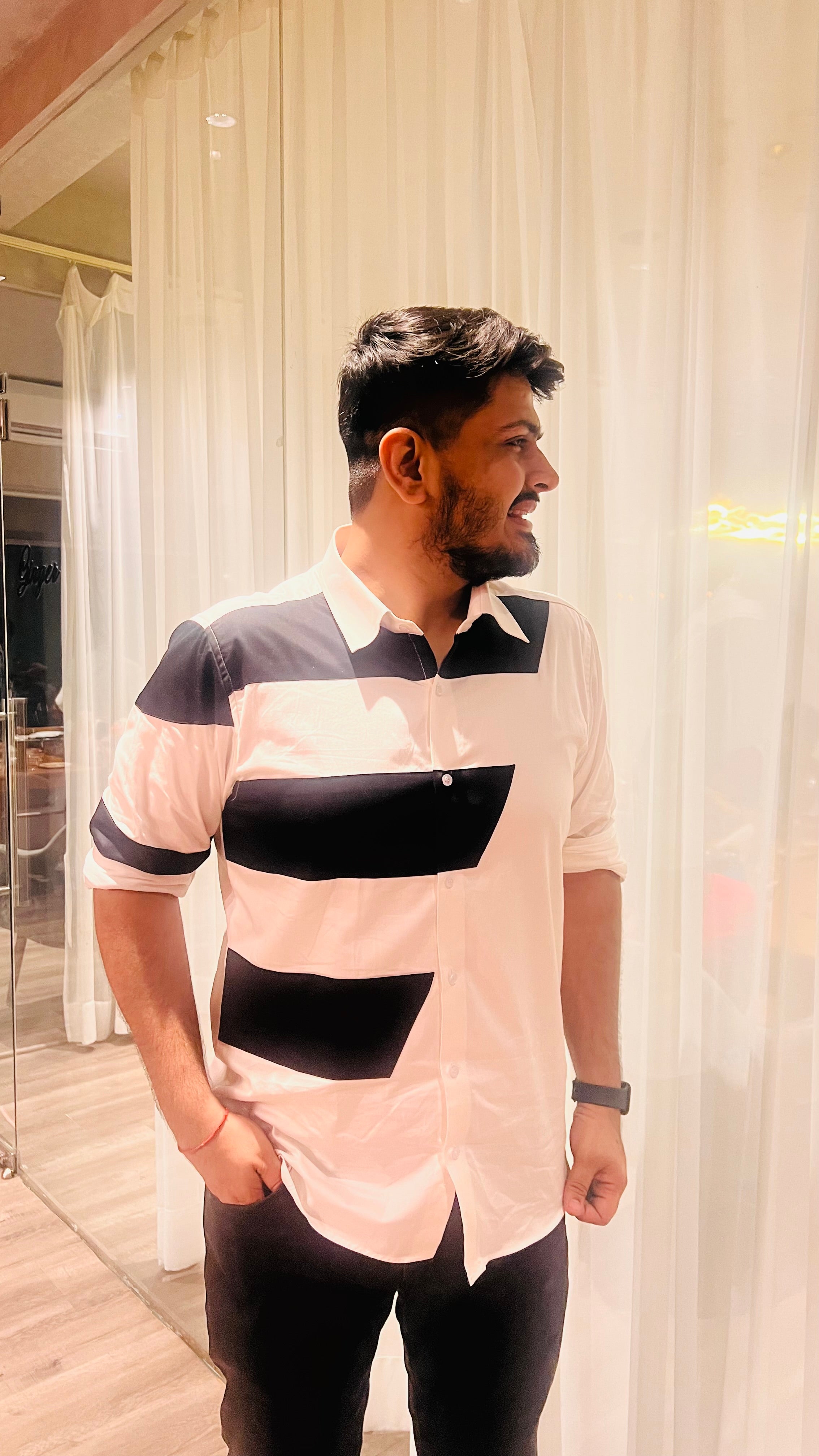 Menswear Tri Stripes Shirt