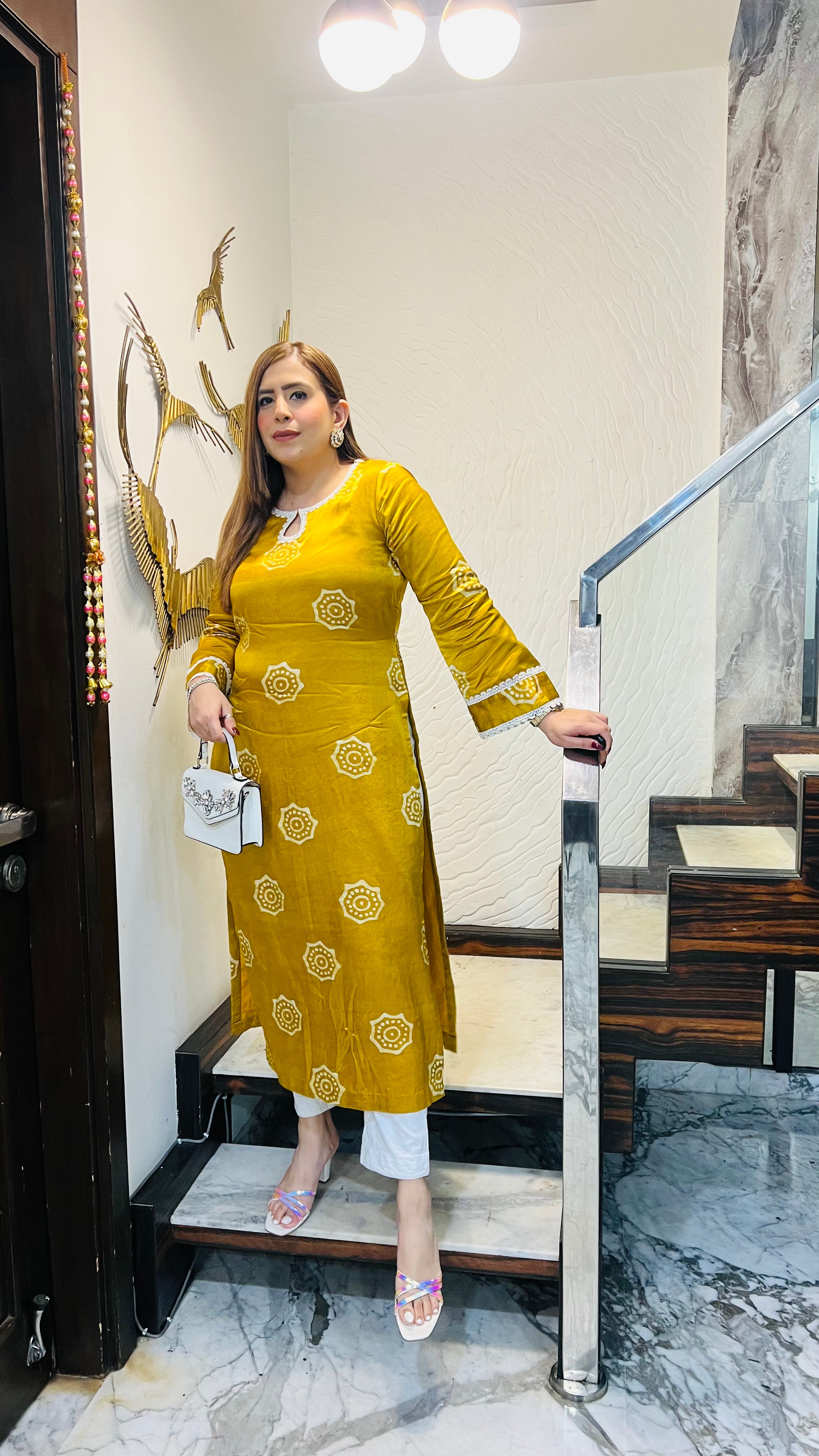 Sunshine Batik Kurti