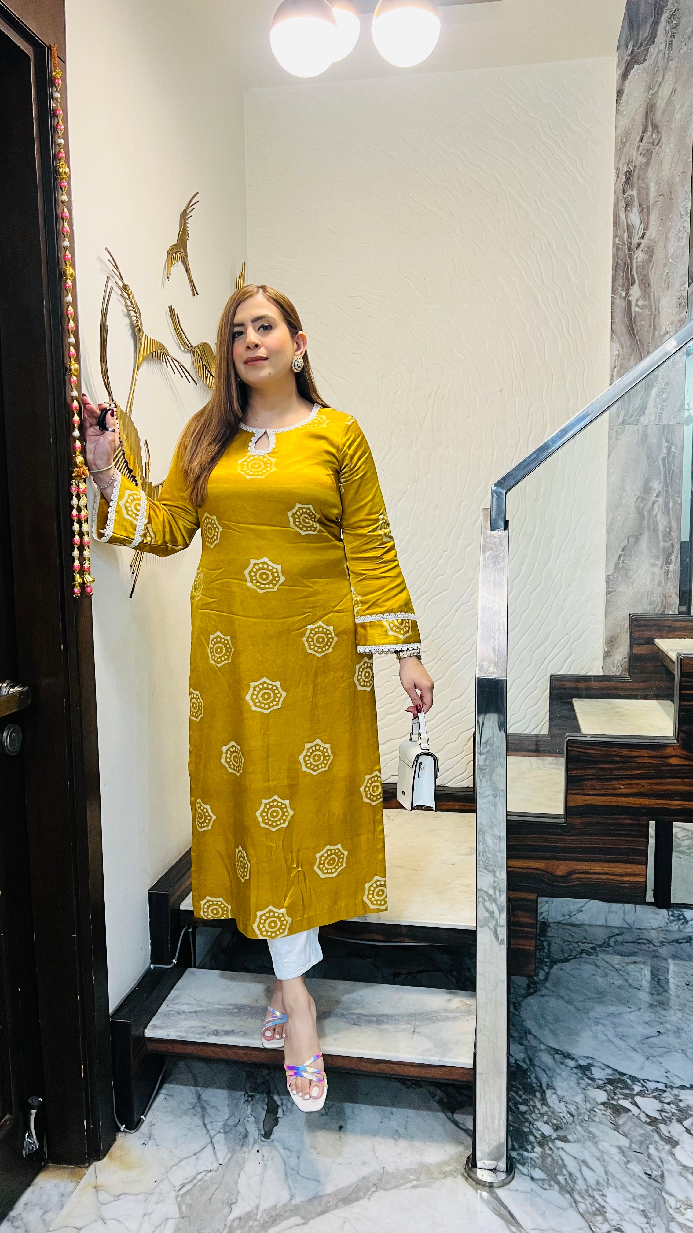 Sunshine Batik Kurti