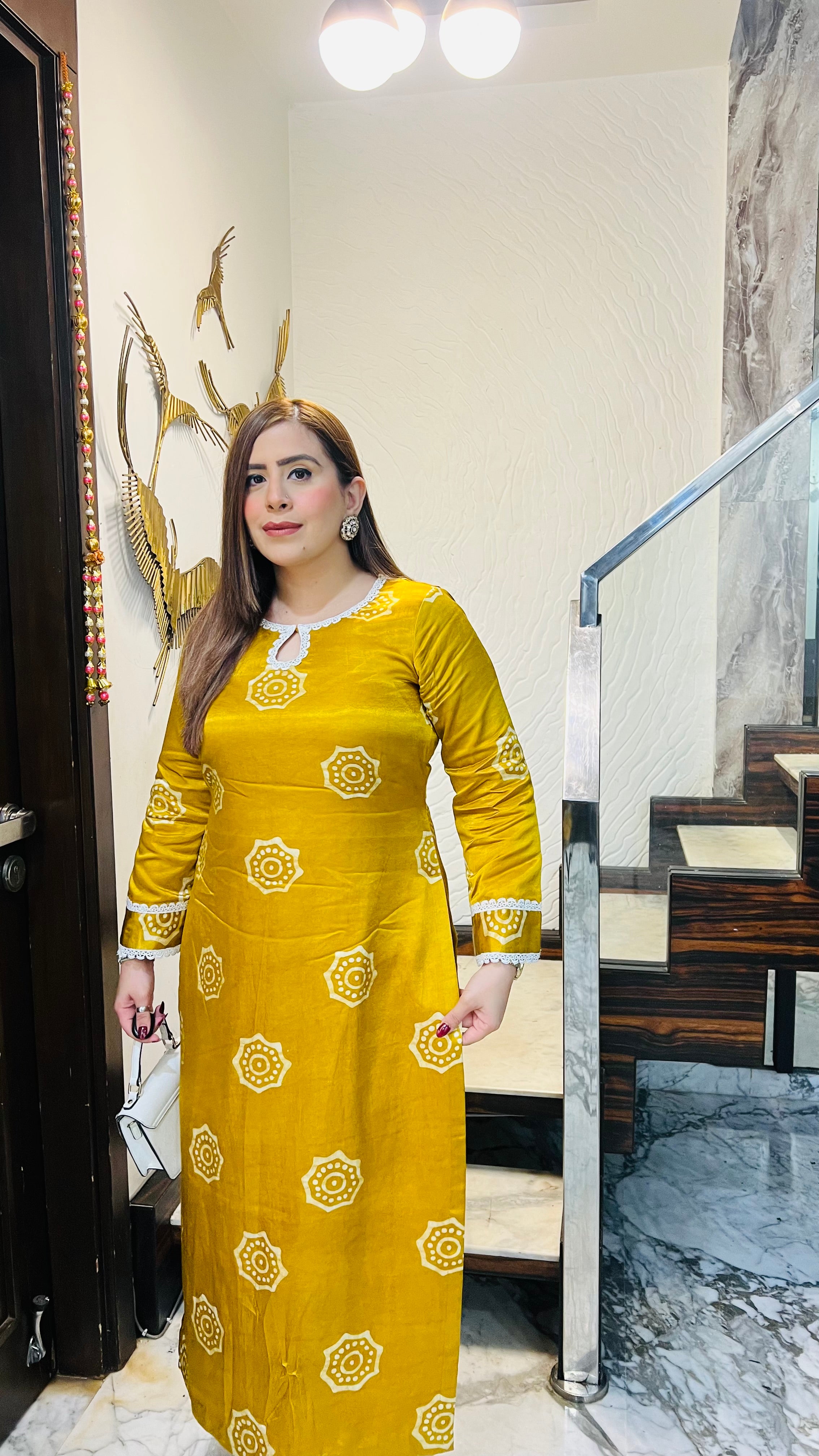 Sunshine Batik Kurti