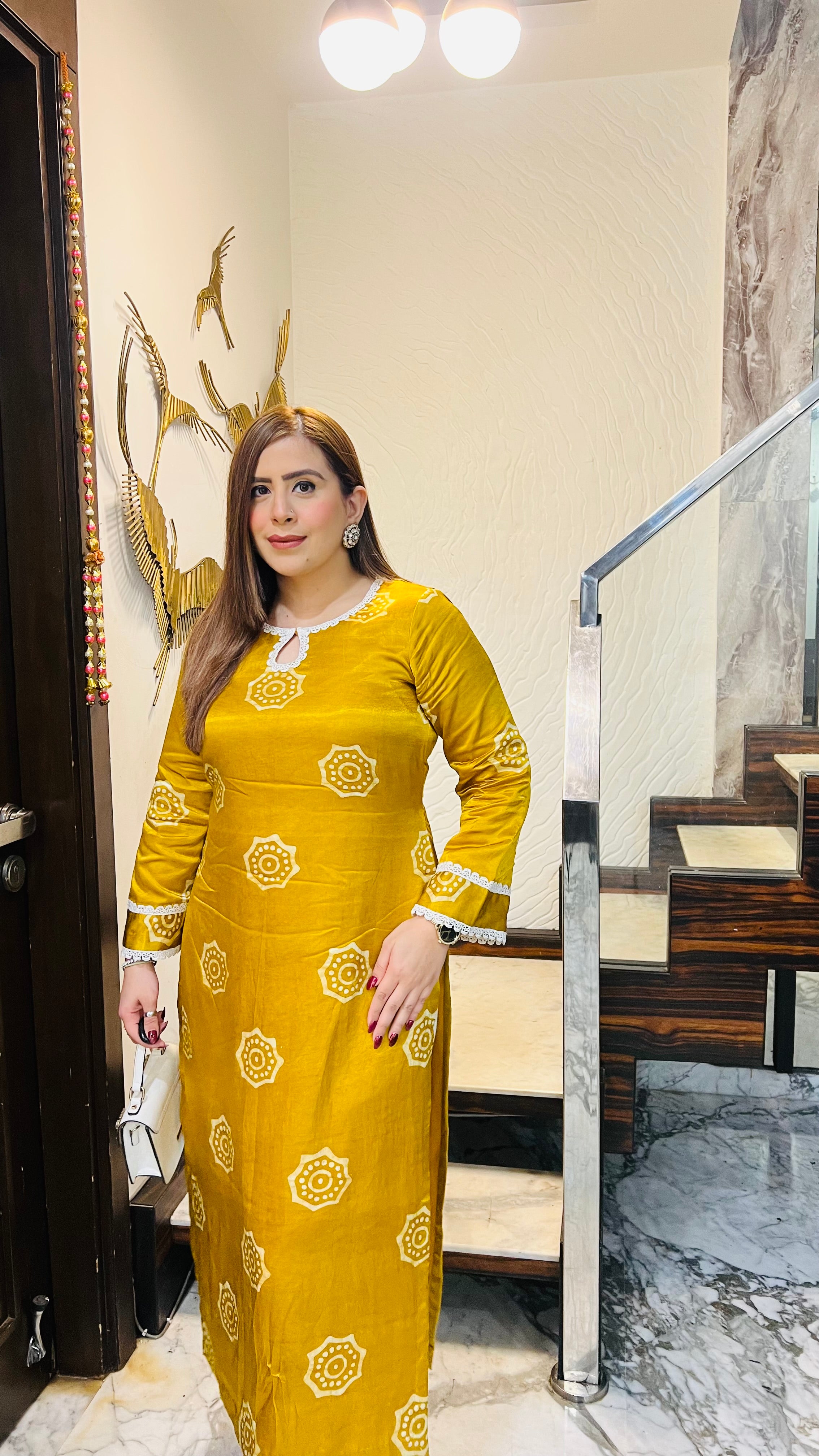 Sunshine Batik Kurti