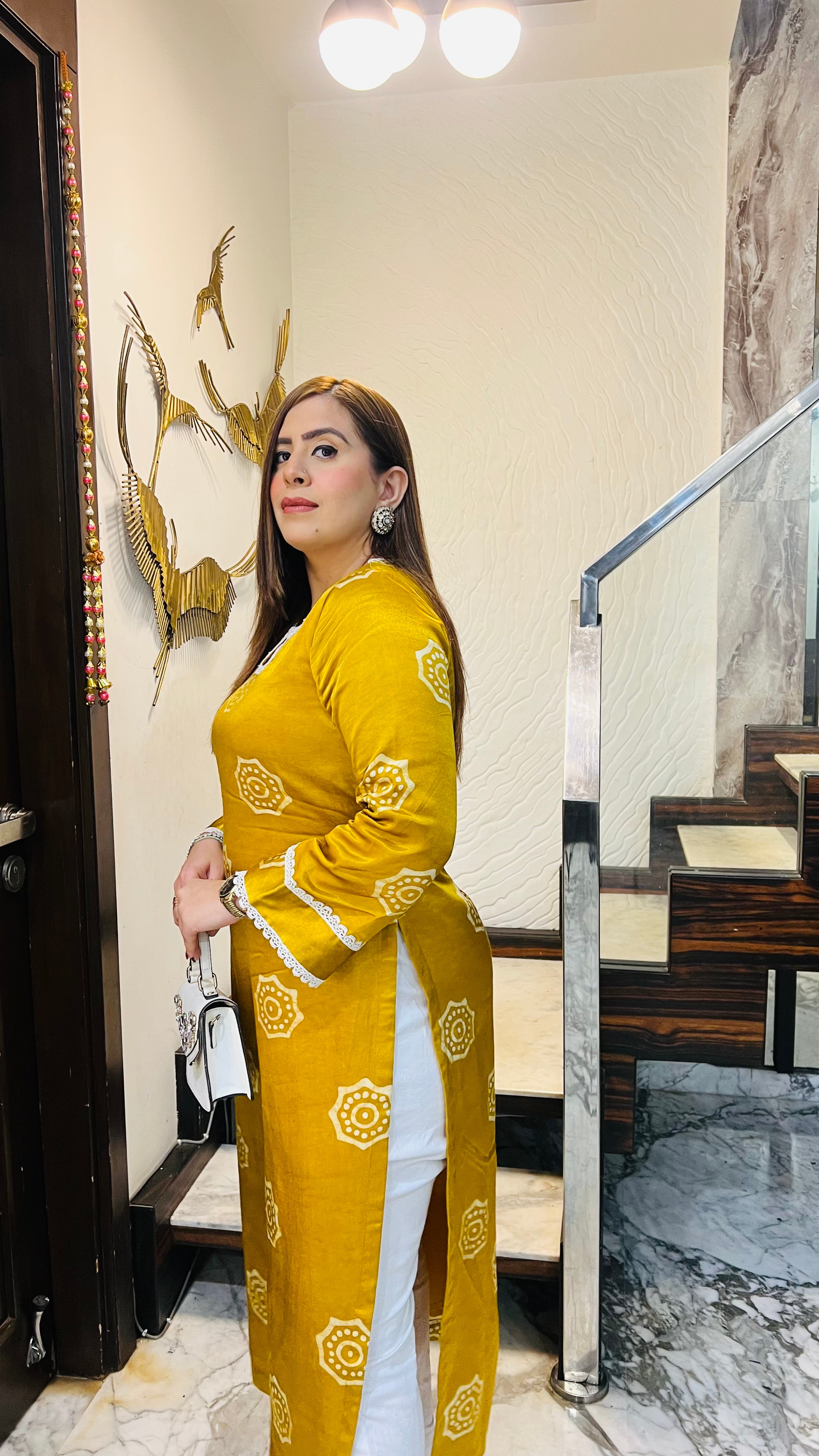 Sunshine Batik Kurti