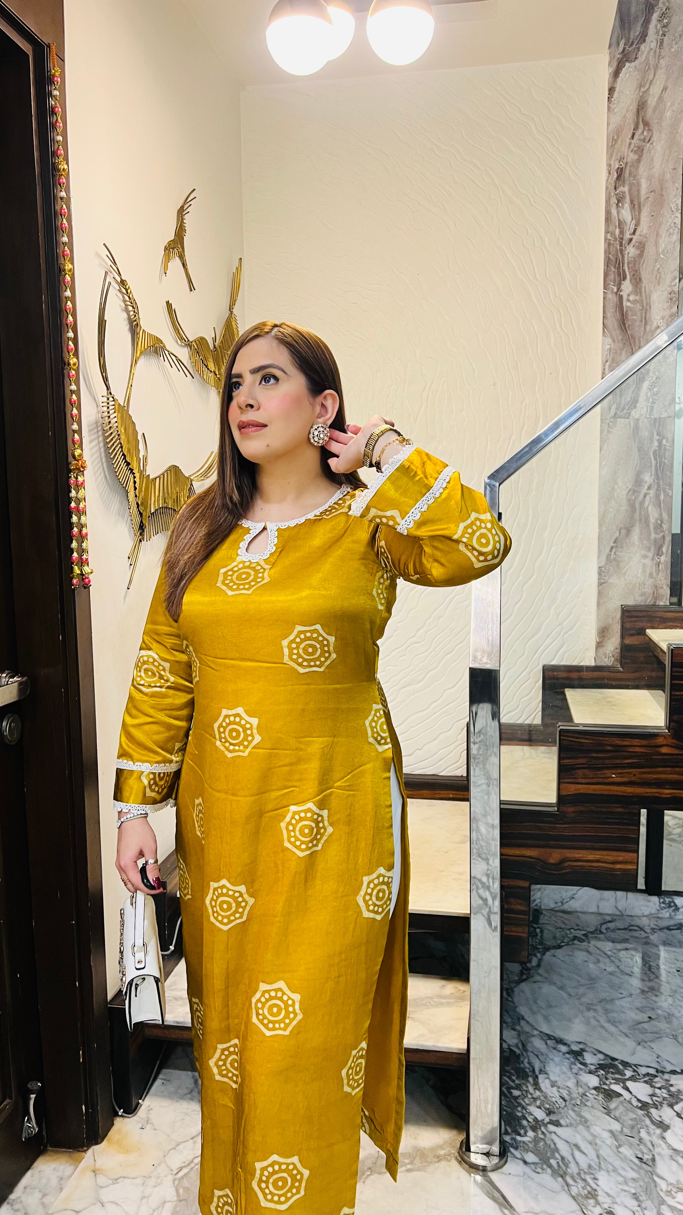 Sunshine Batik Kurti