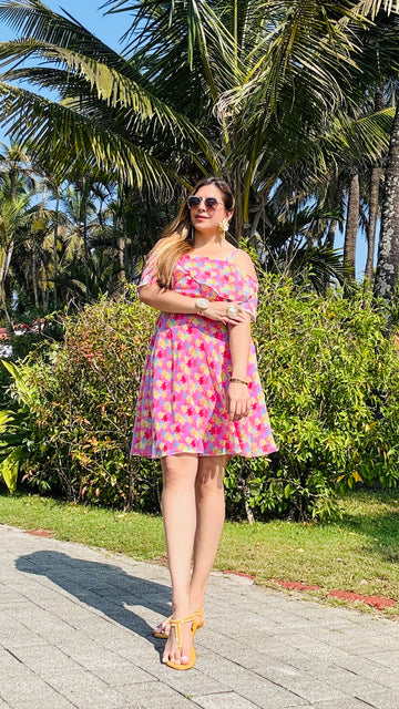 Candy Puzzle Beach Dress