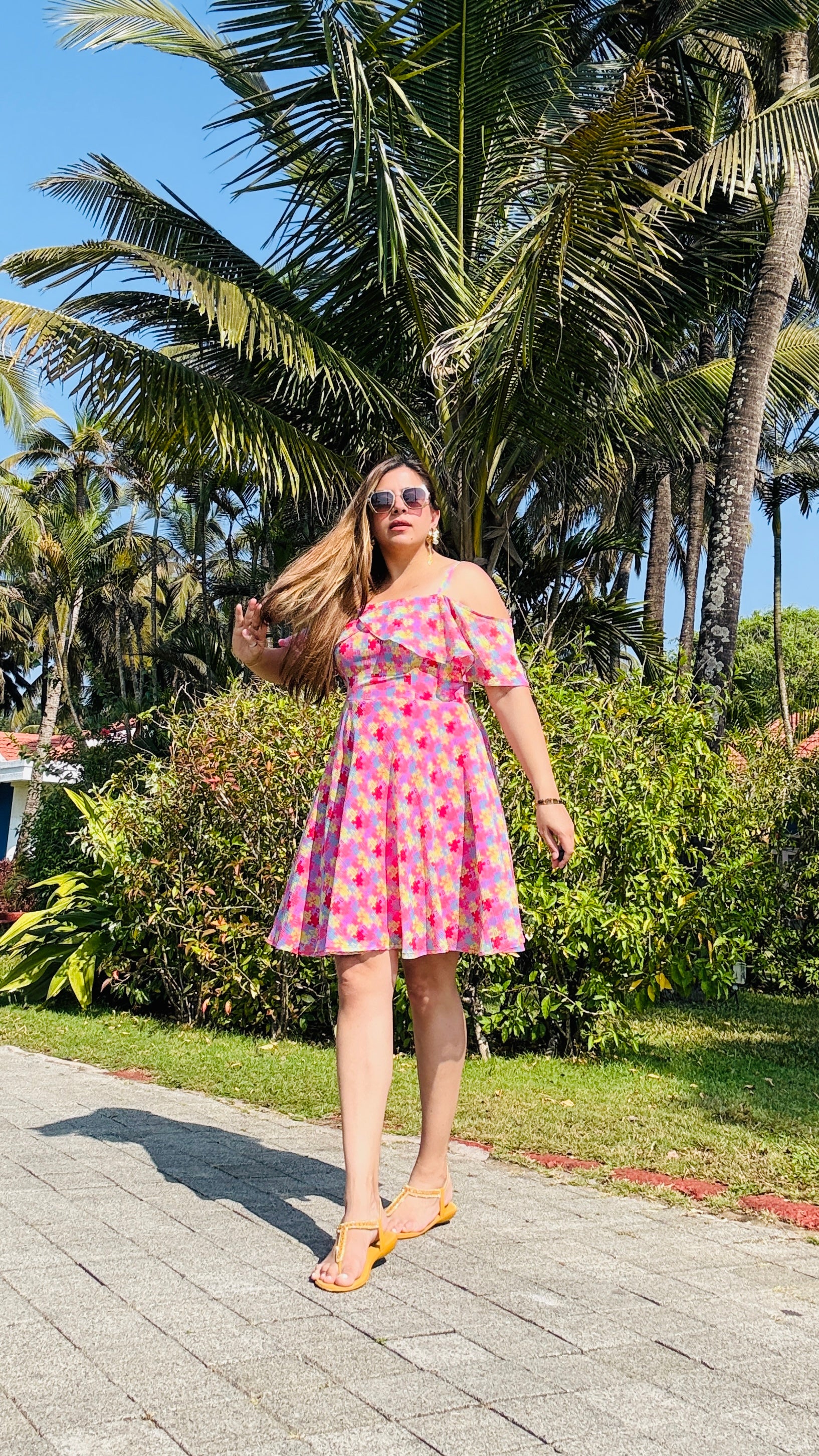 Candy Puzzle Beach Dress
