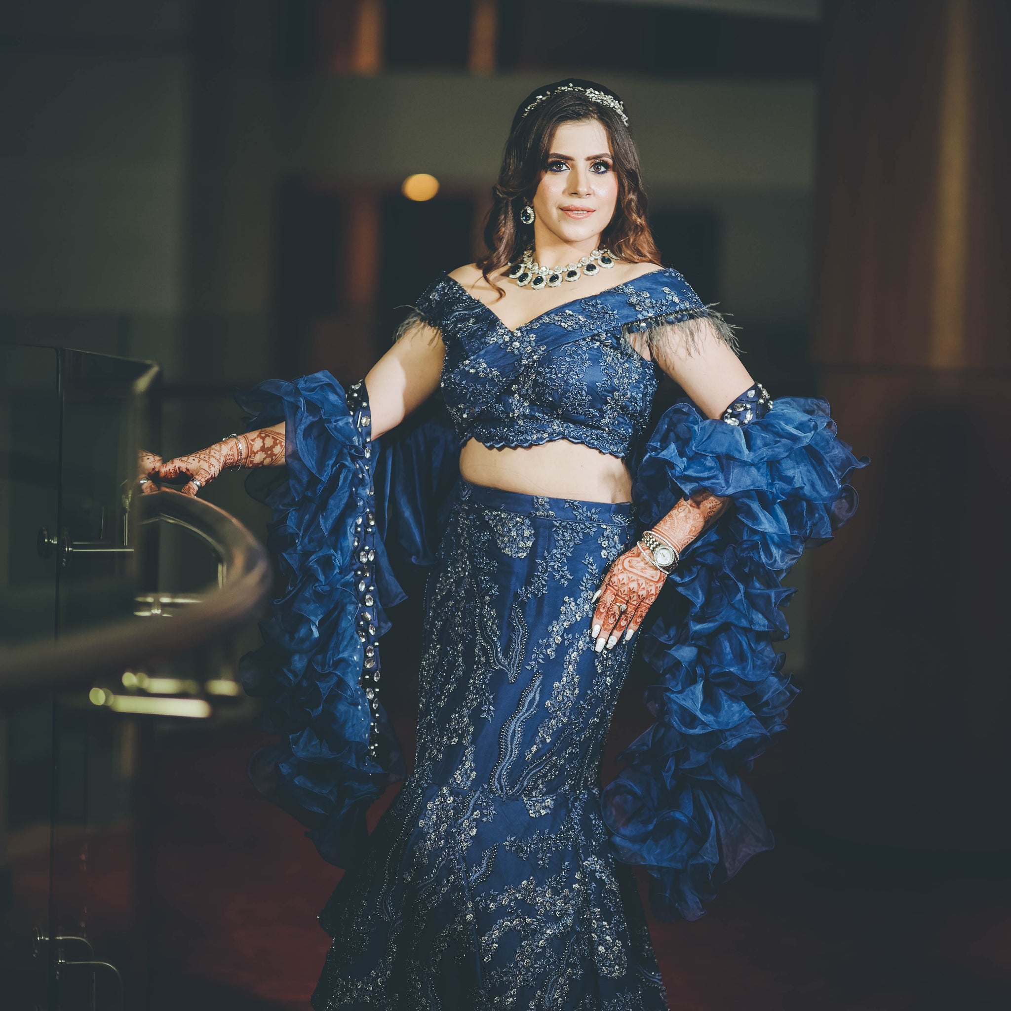 Vaishvi's Roka Lehenga