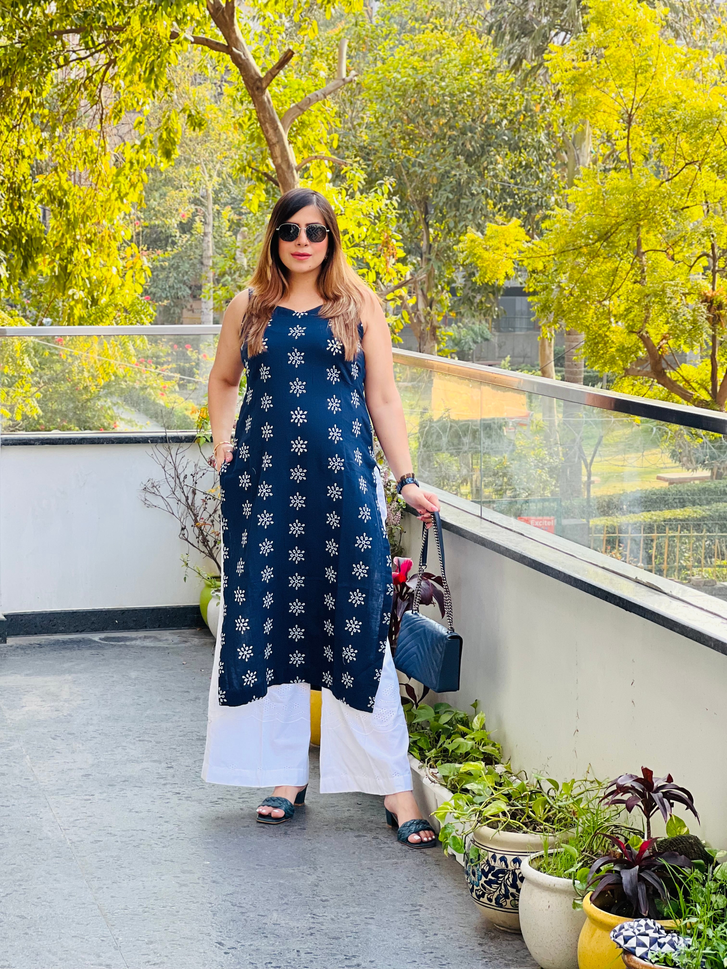 White Schiffli Palazzo