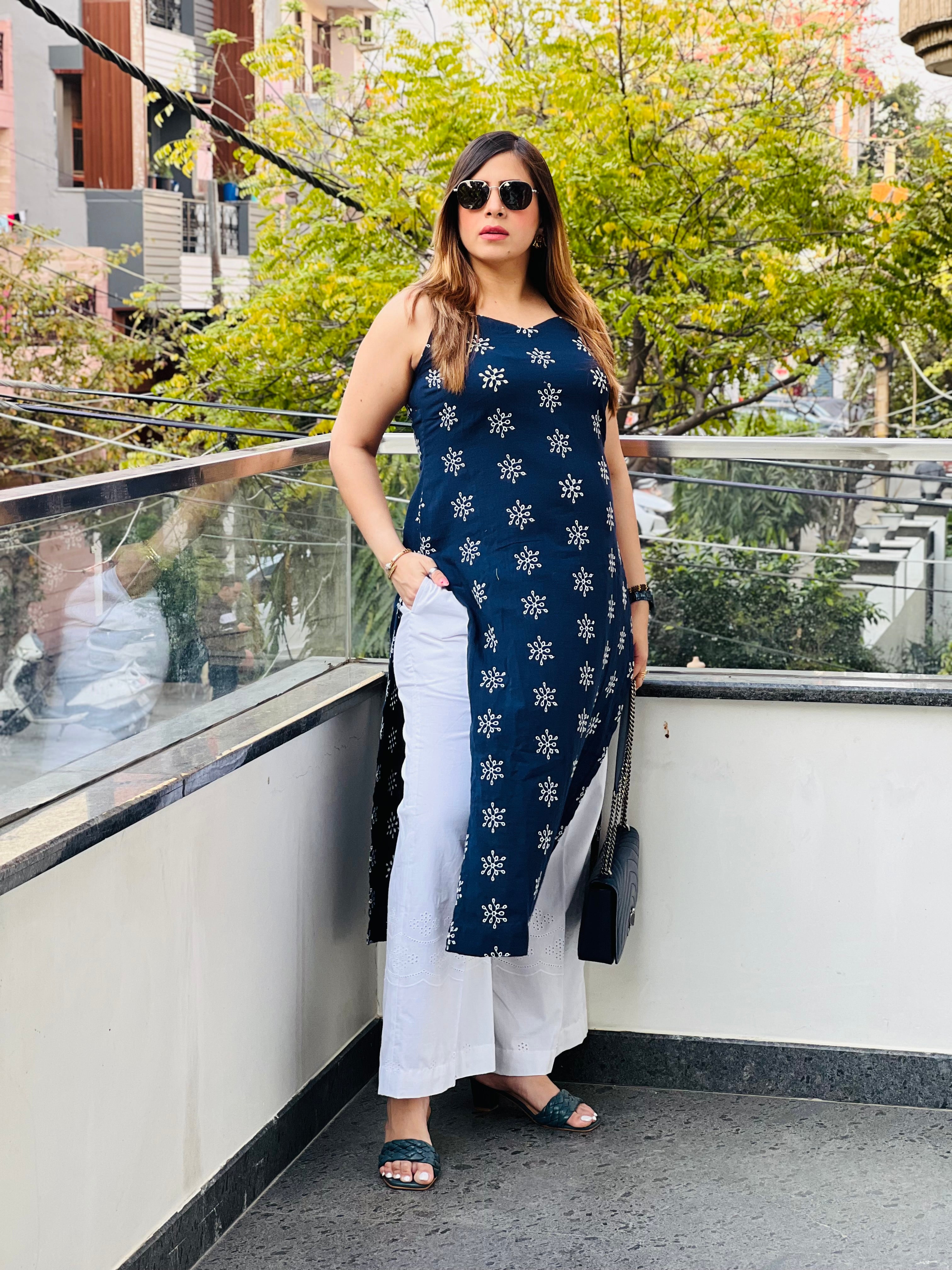 White Schiffli Palazzo