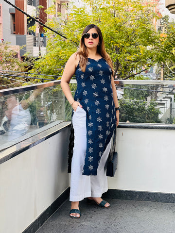 White Schiffli Palazzo