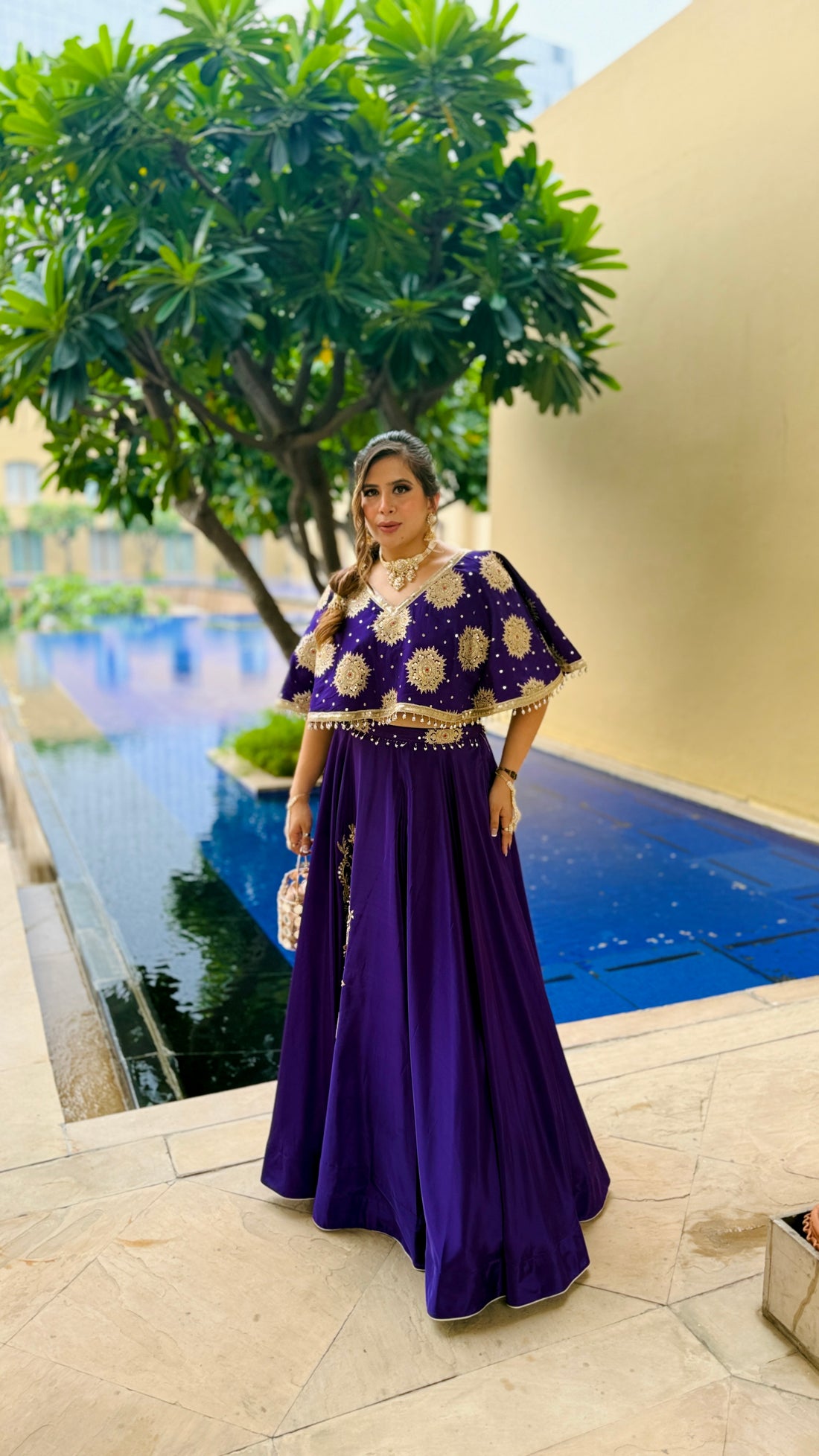 Purplicious Lehenga Set