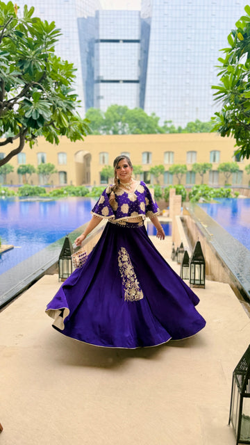 Purplicious Lehenga Set