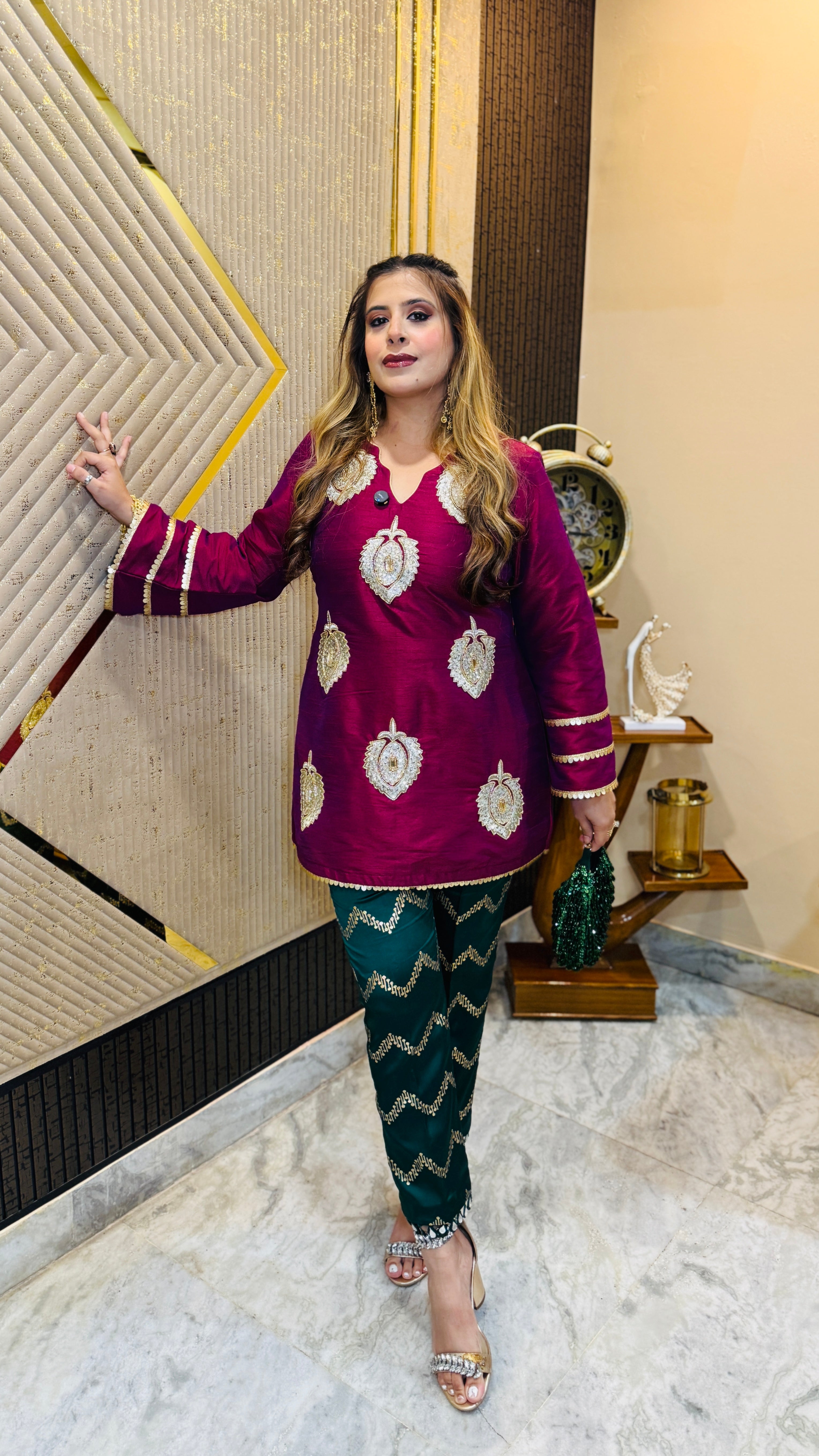 Dual Love Silk Co-Ord