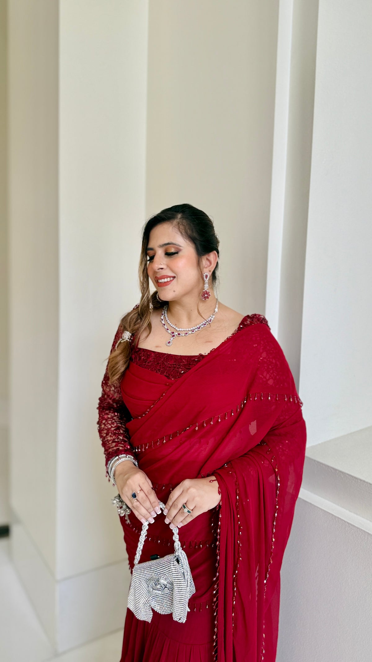 Date me Karva Fish Cut Saree