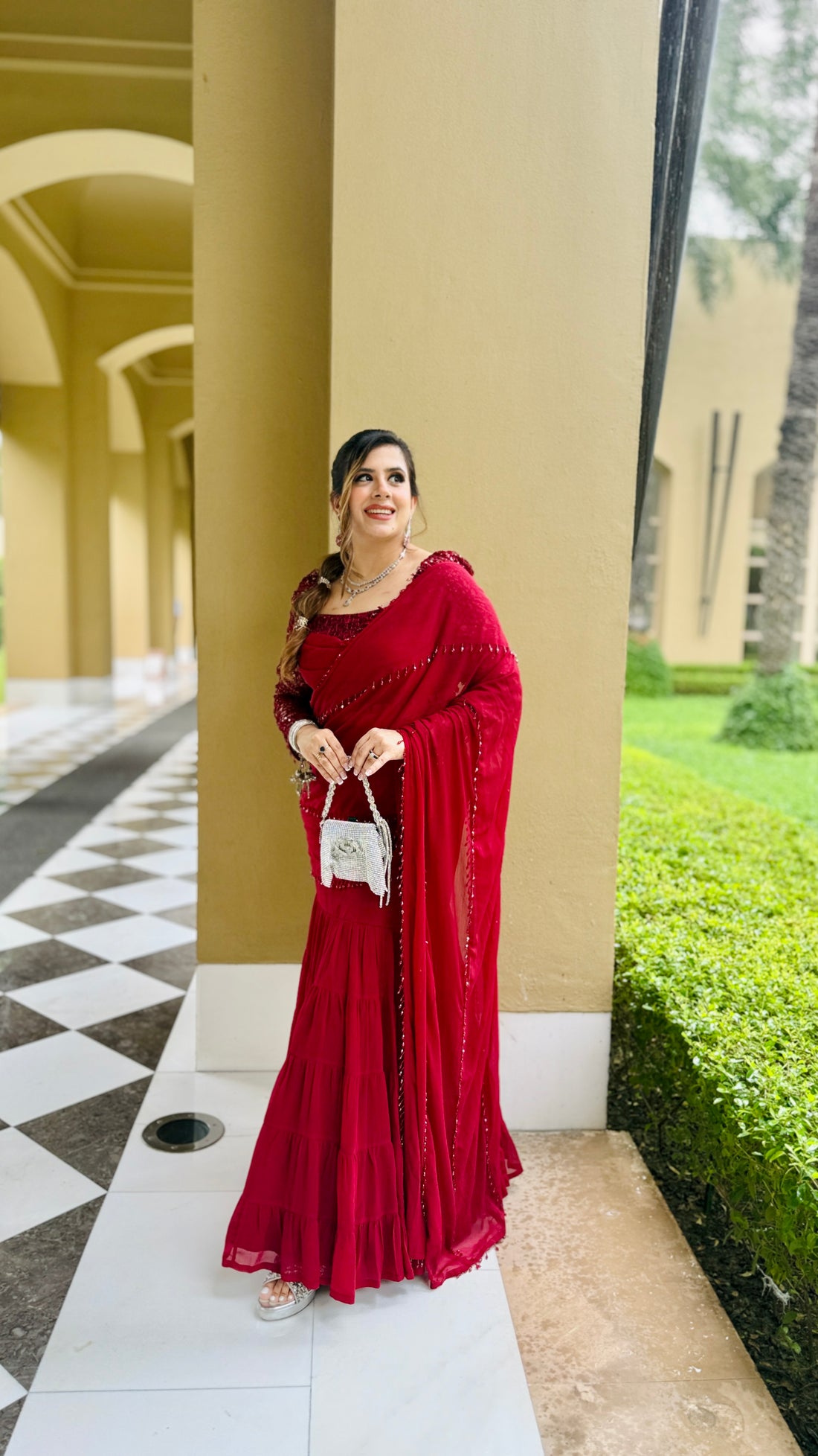 Date me Karva Fish Cut Saree