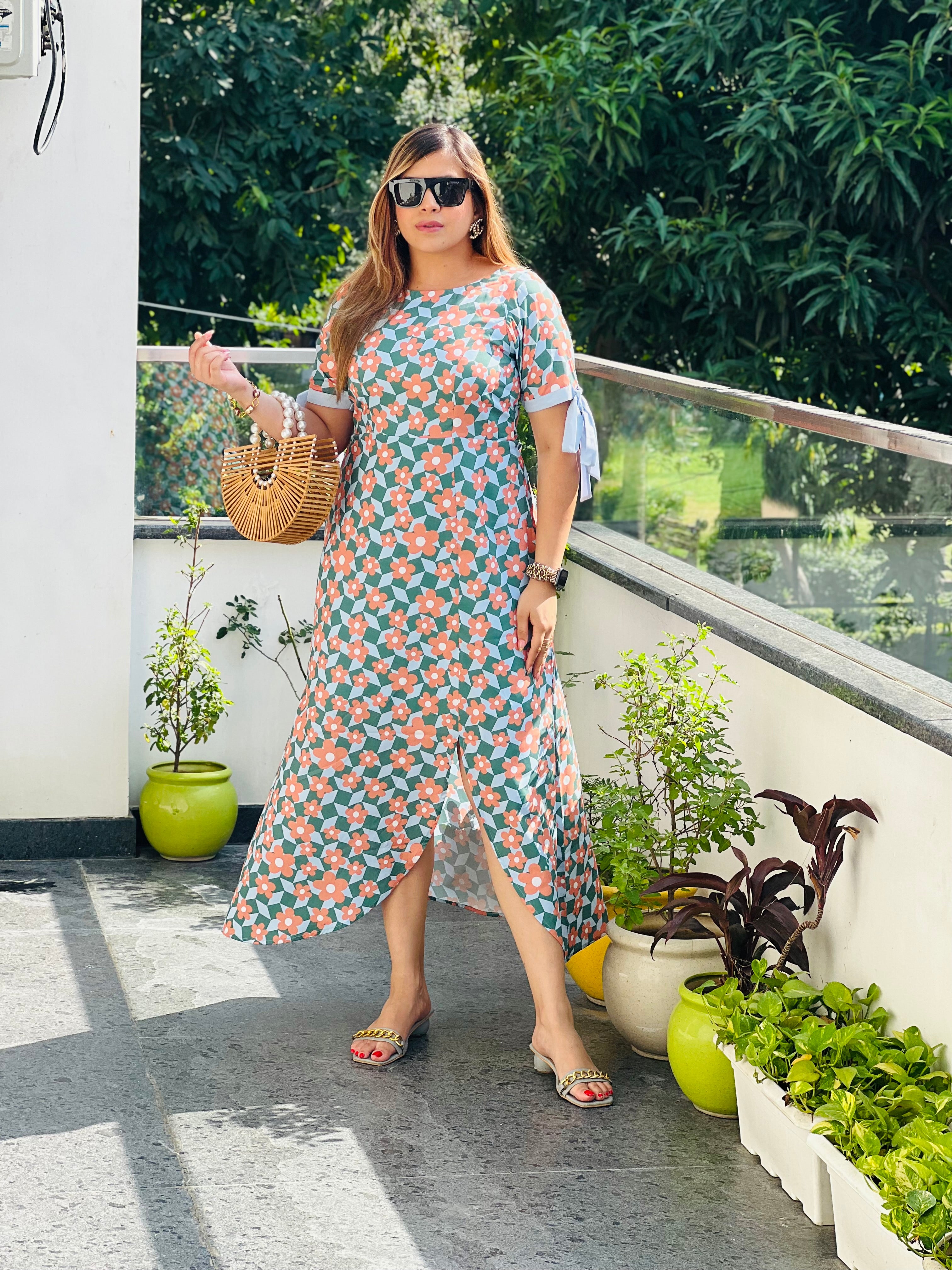 Sky Blue Midi