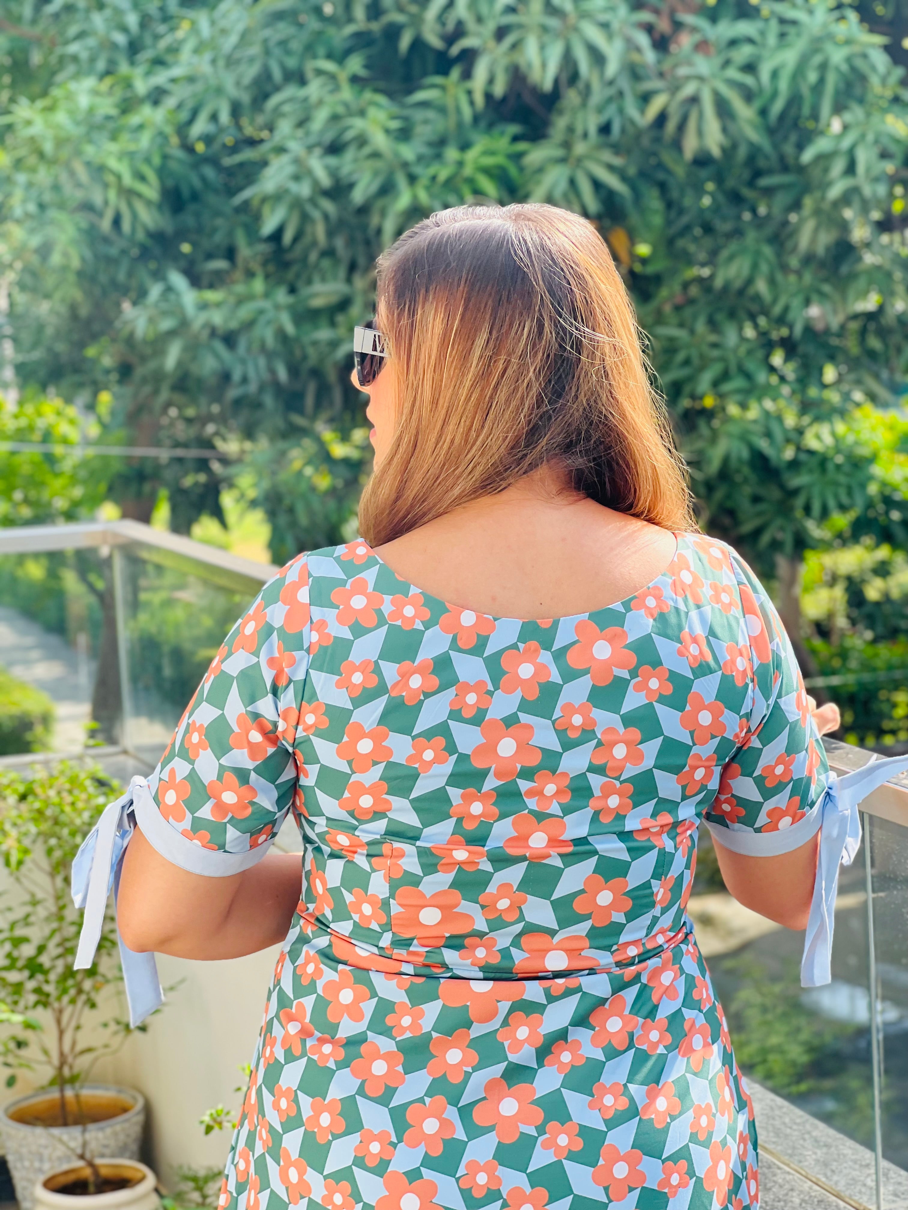 Sky Blue Midi