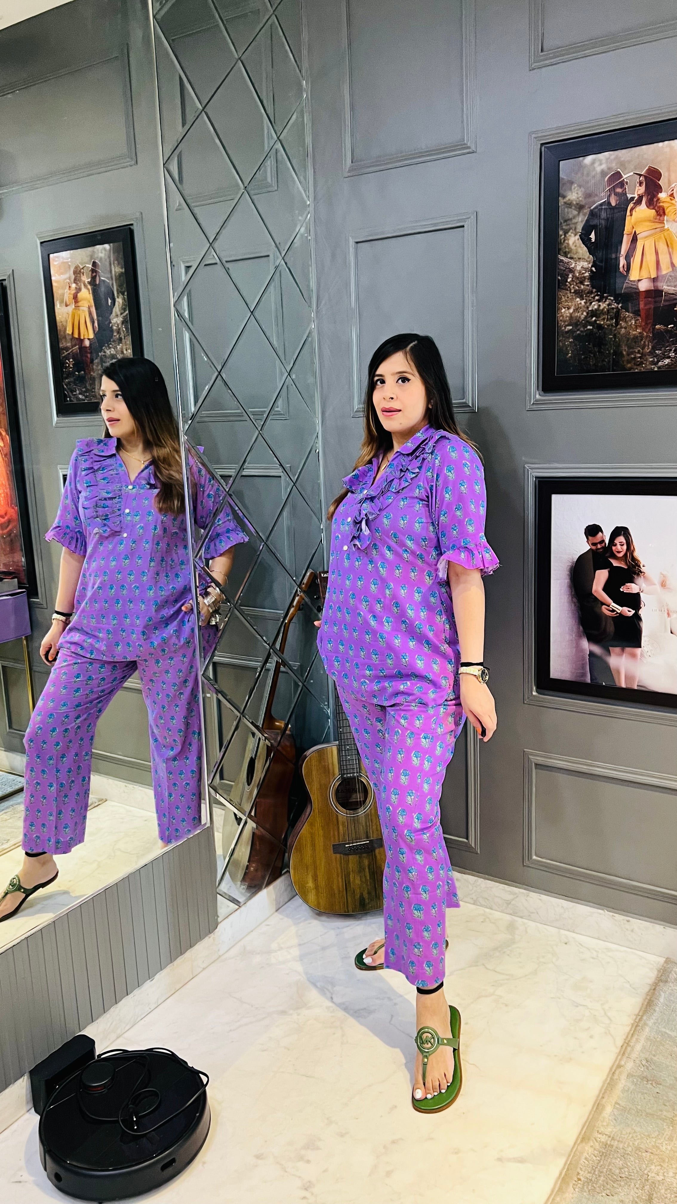 Lavender Motif Co-ord