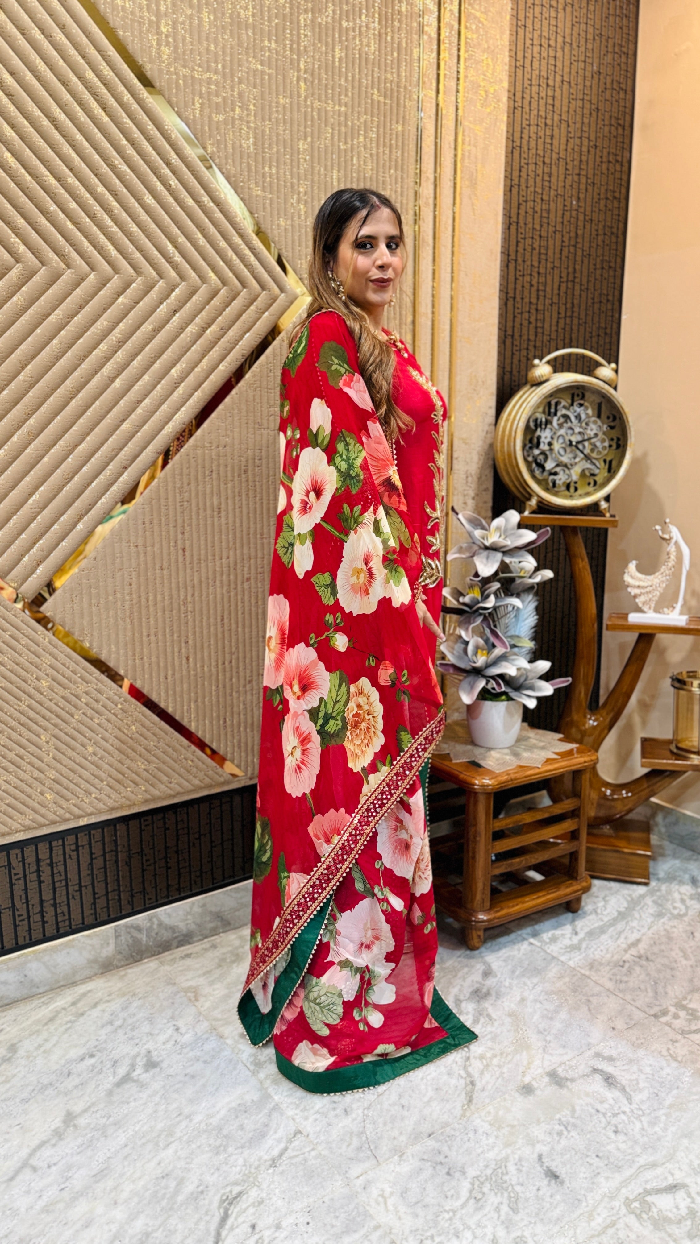 Cherry Karvachauth Suit