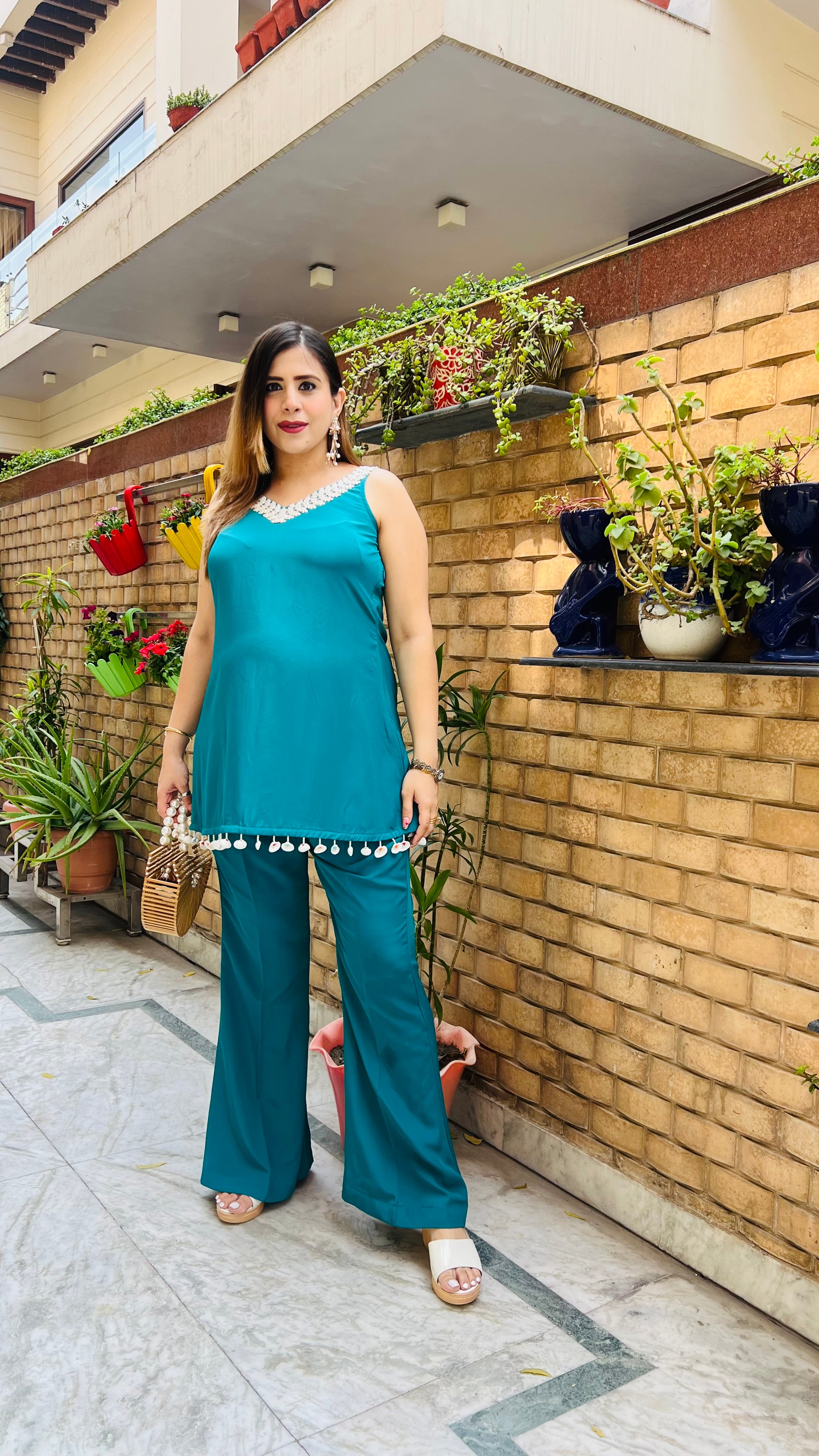 Teal Green Party Co-Ord