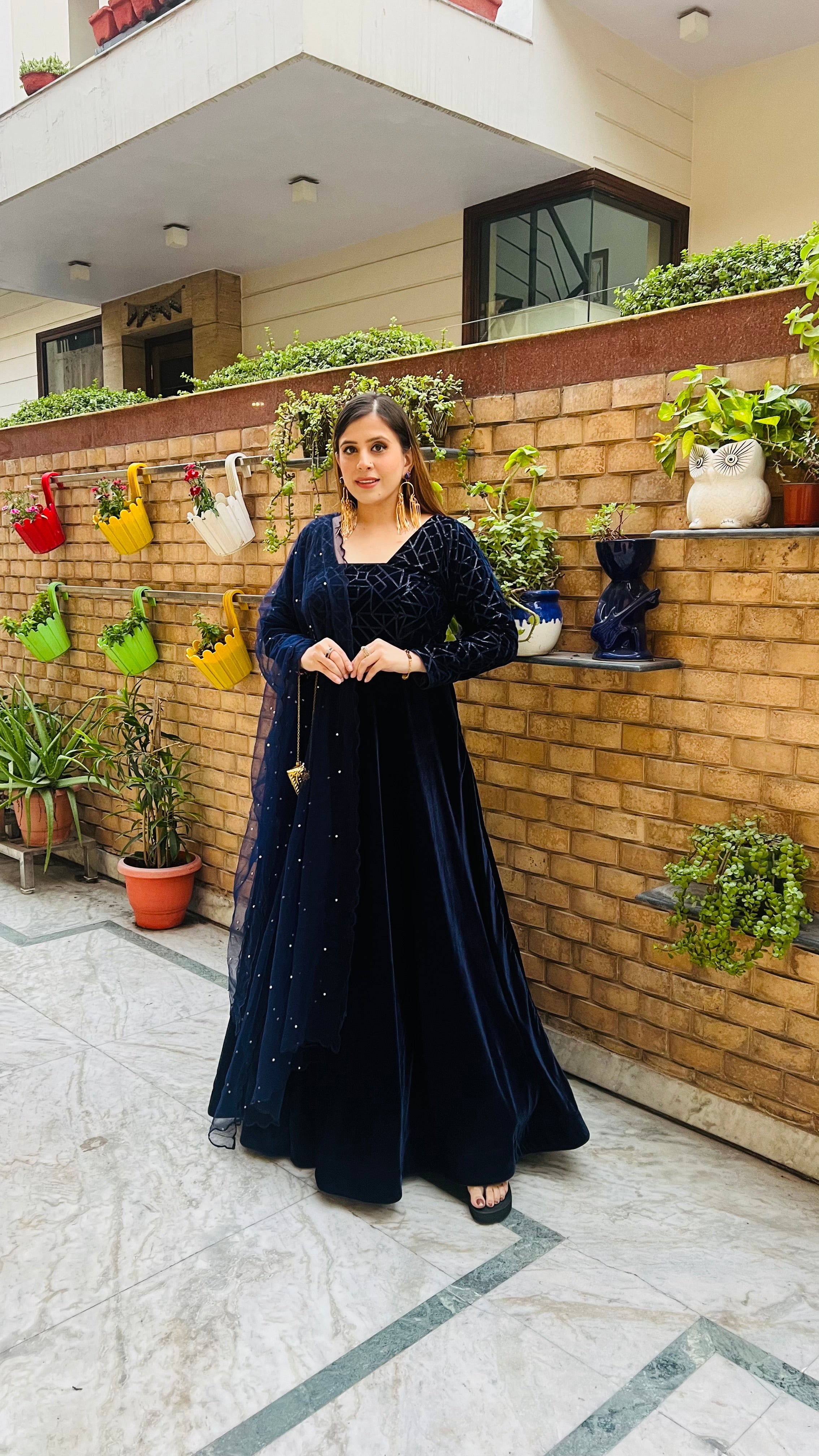 Blue Geometrical Love