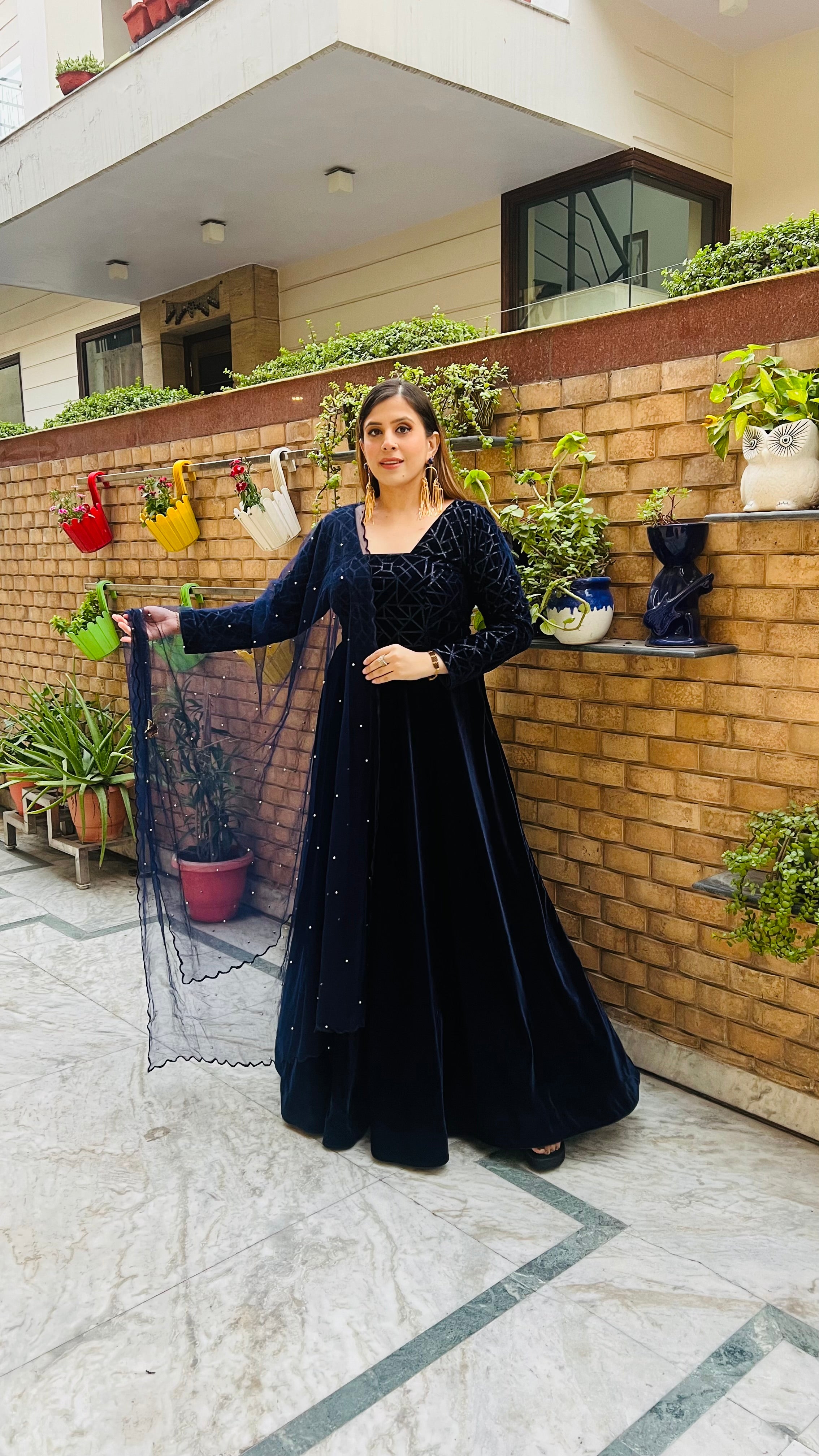 Blue Geometrical Love