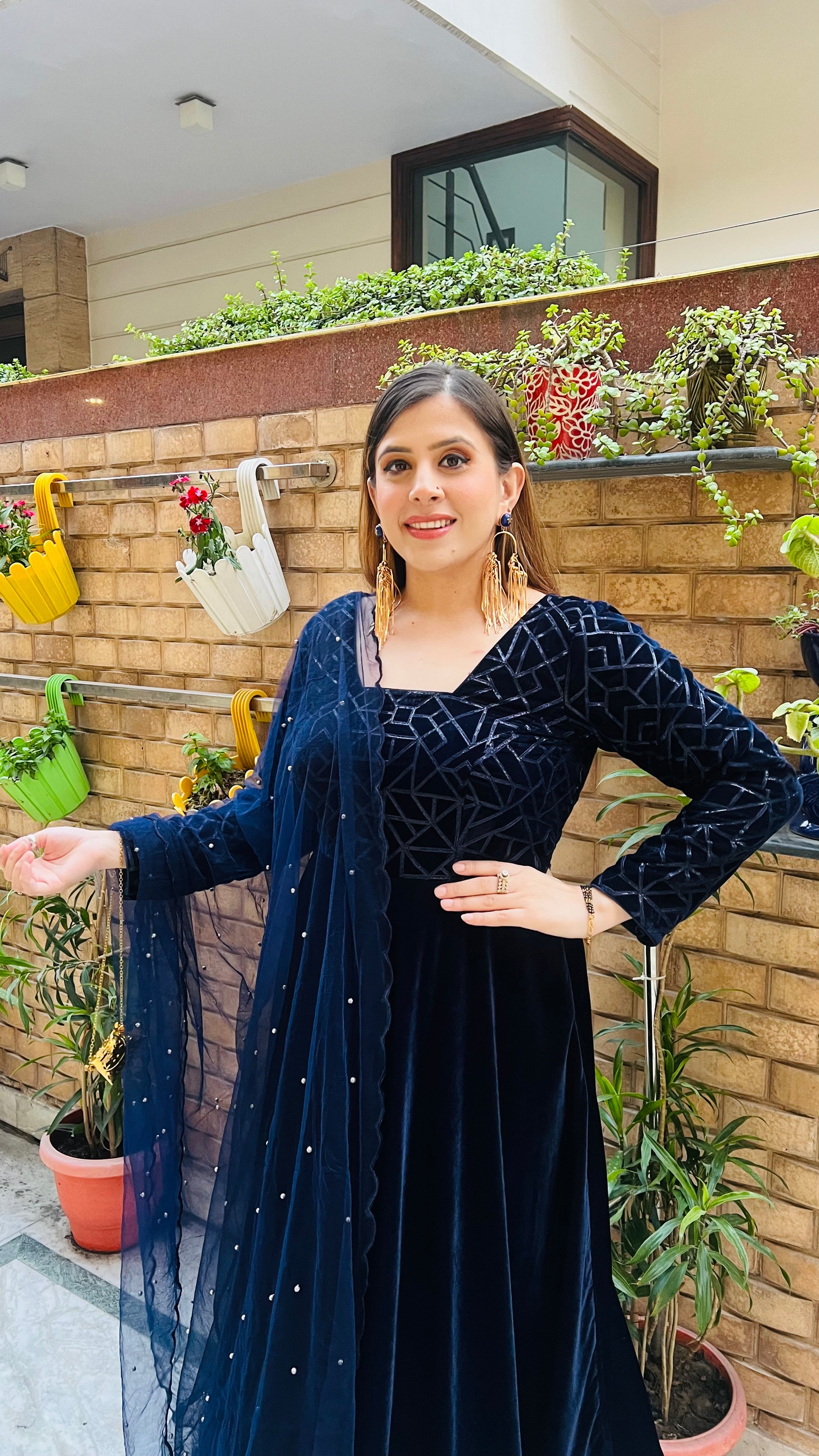 Blue Geometrical Love