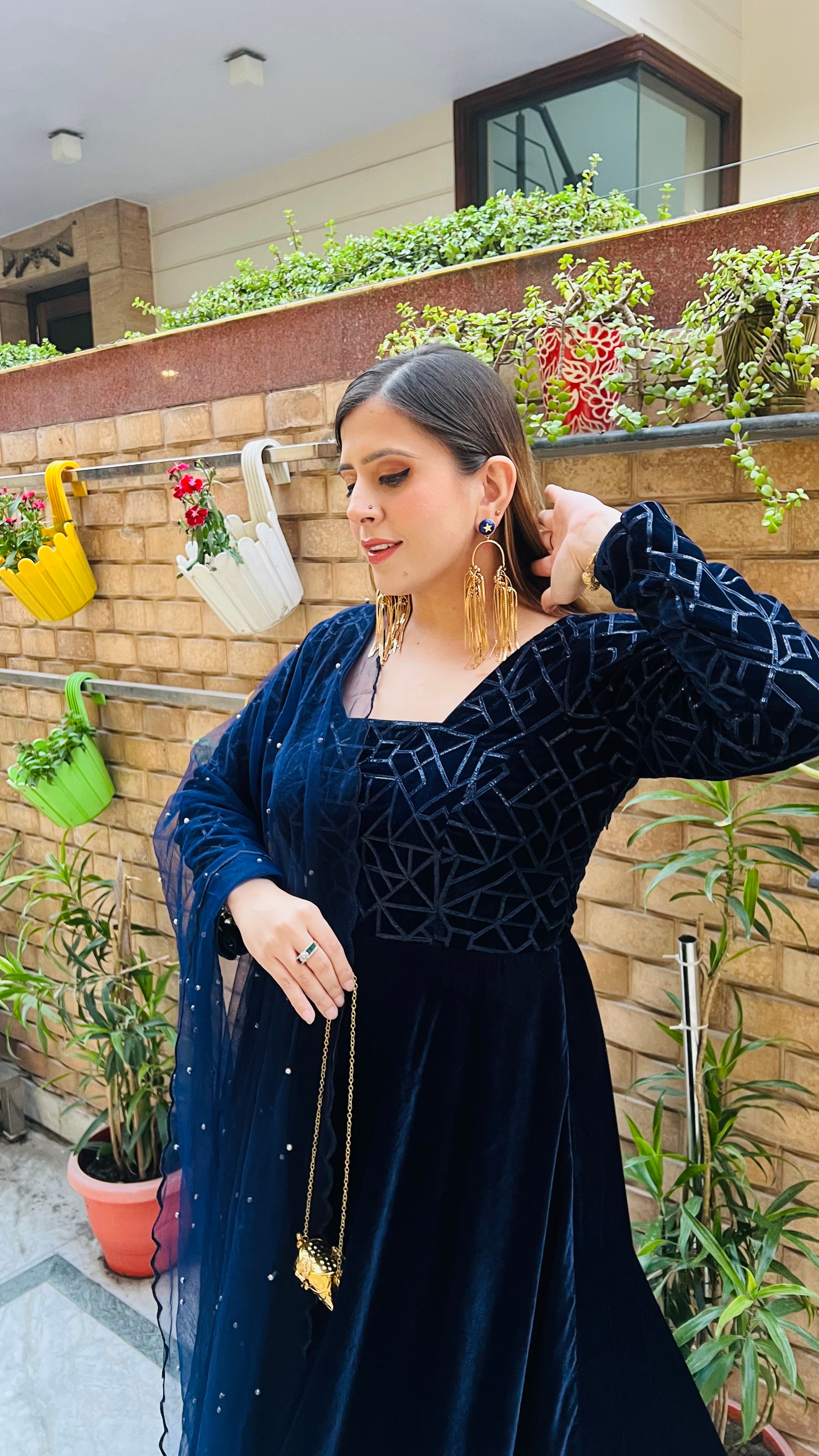 Blue Geometrical Love