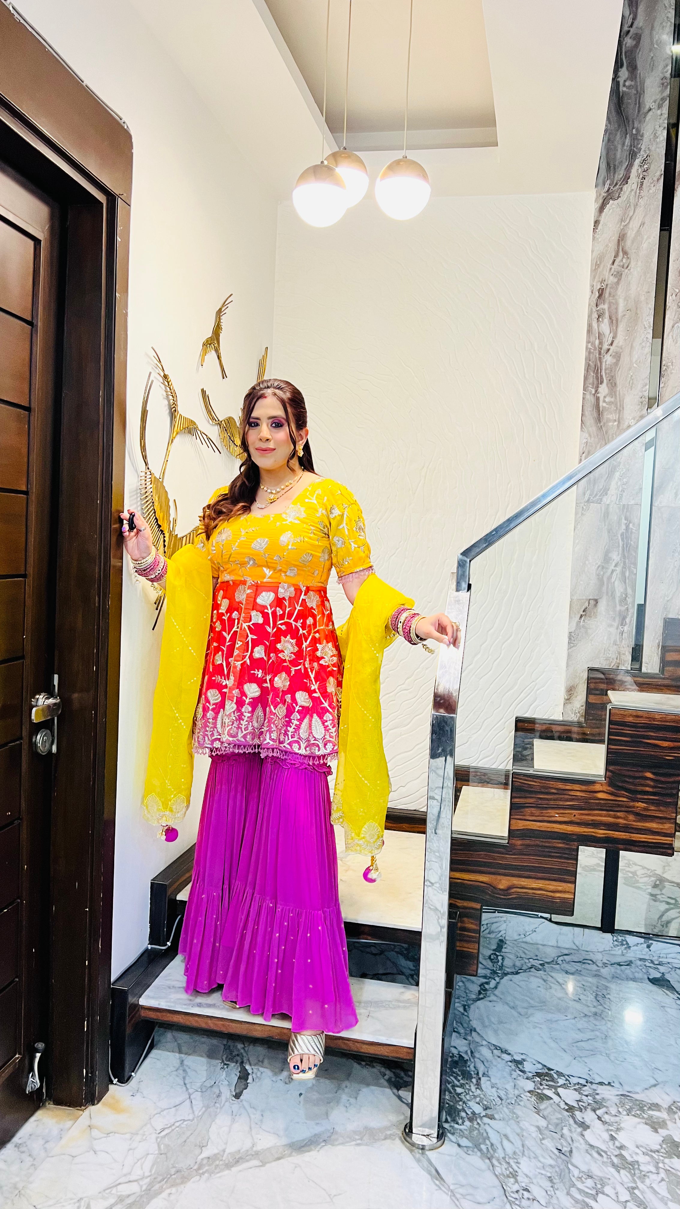 OmbrÃ© Festive Garara Suit