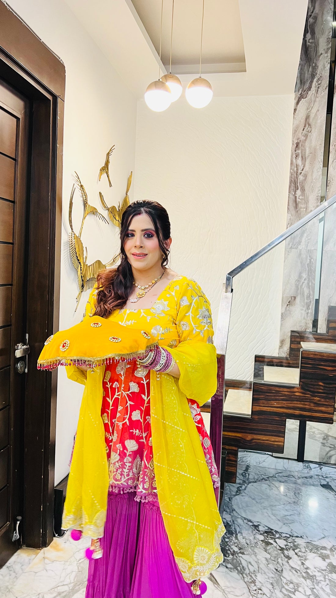 Ombré Festive Garara Suit