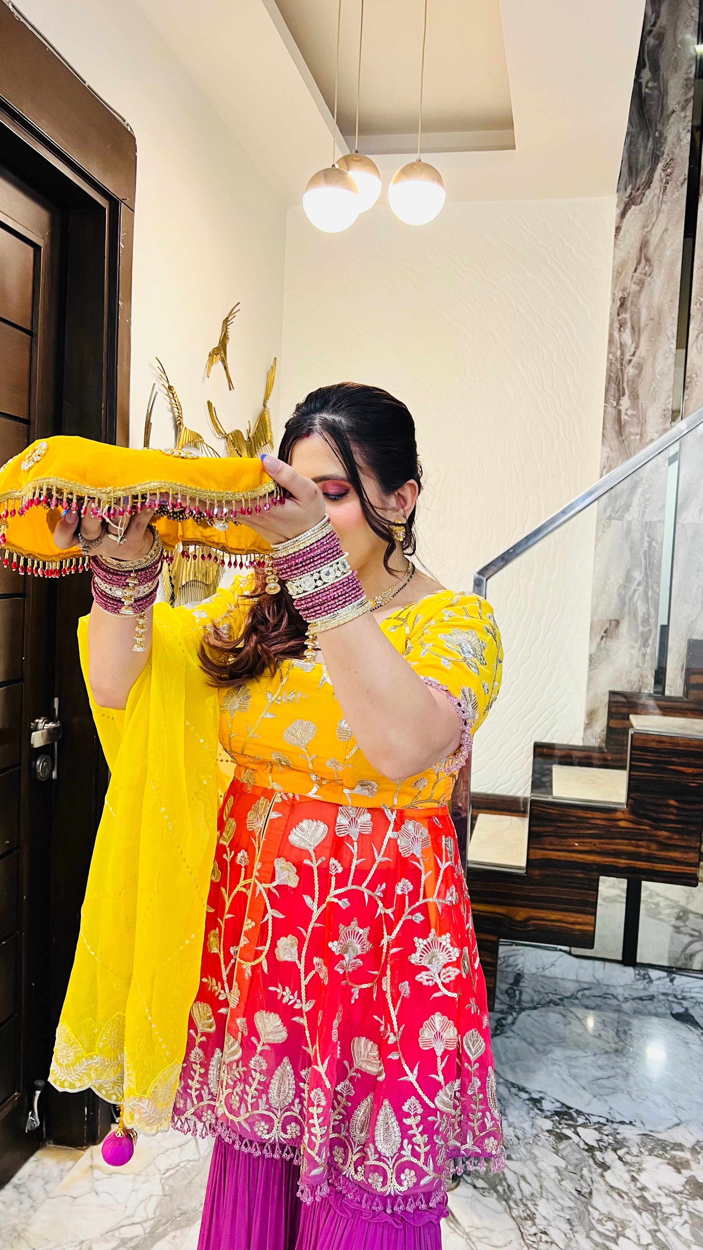 OmbrÃ© Festive Garara Suit