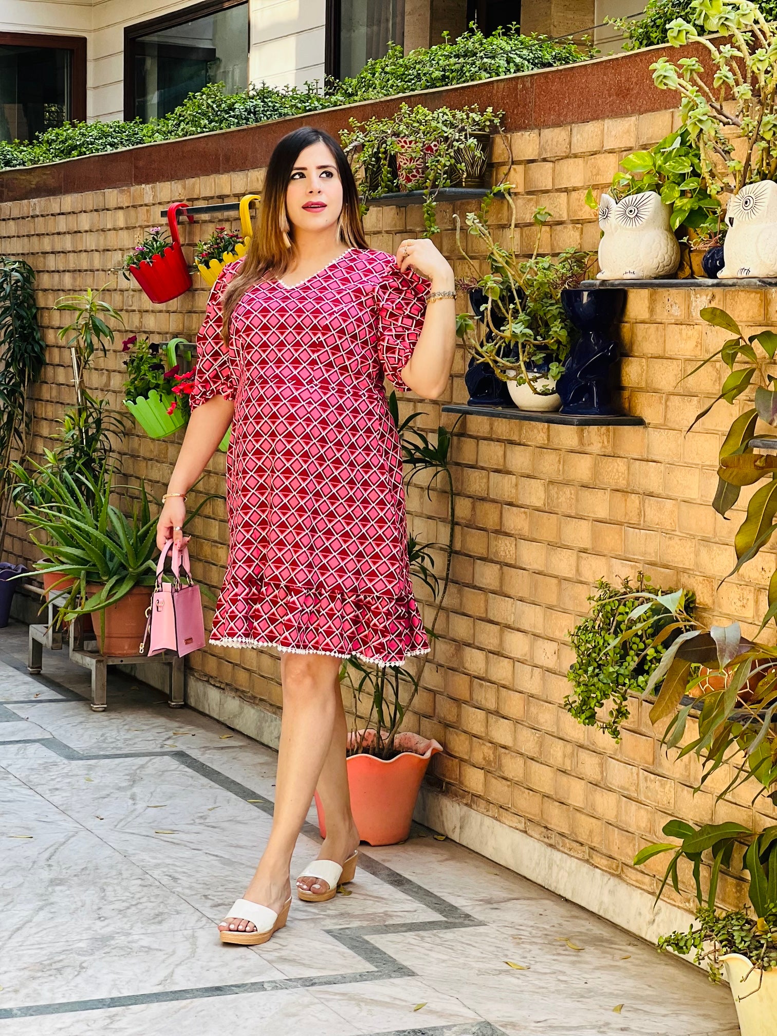 Pink Mama Geometric Love