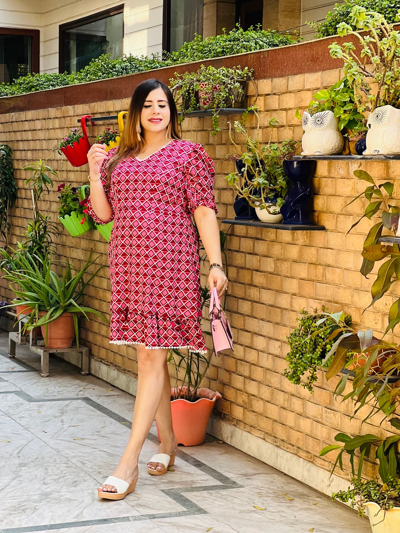 Pink Mama Geometric Love