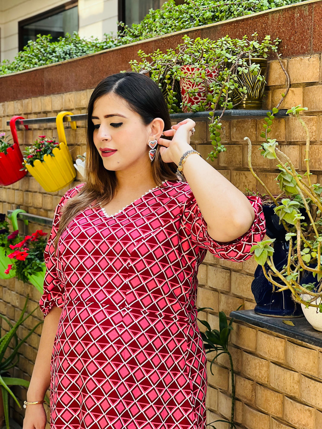 Pink Mama Geometric Love