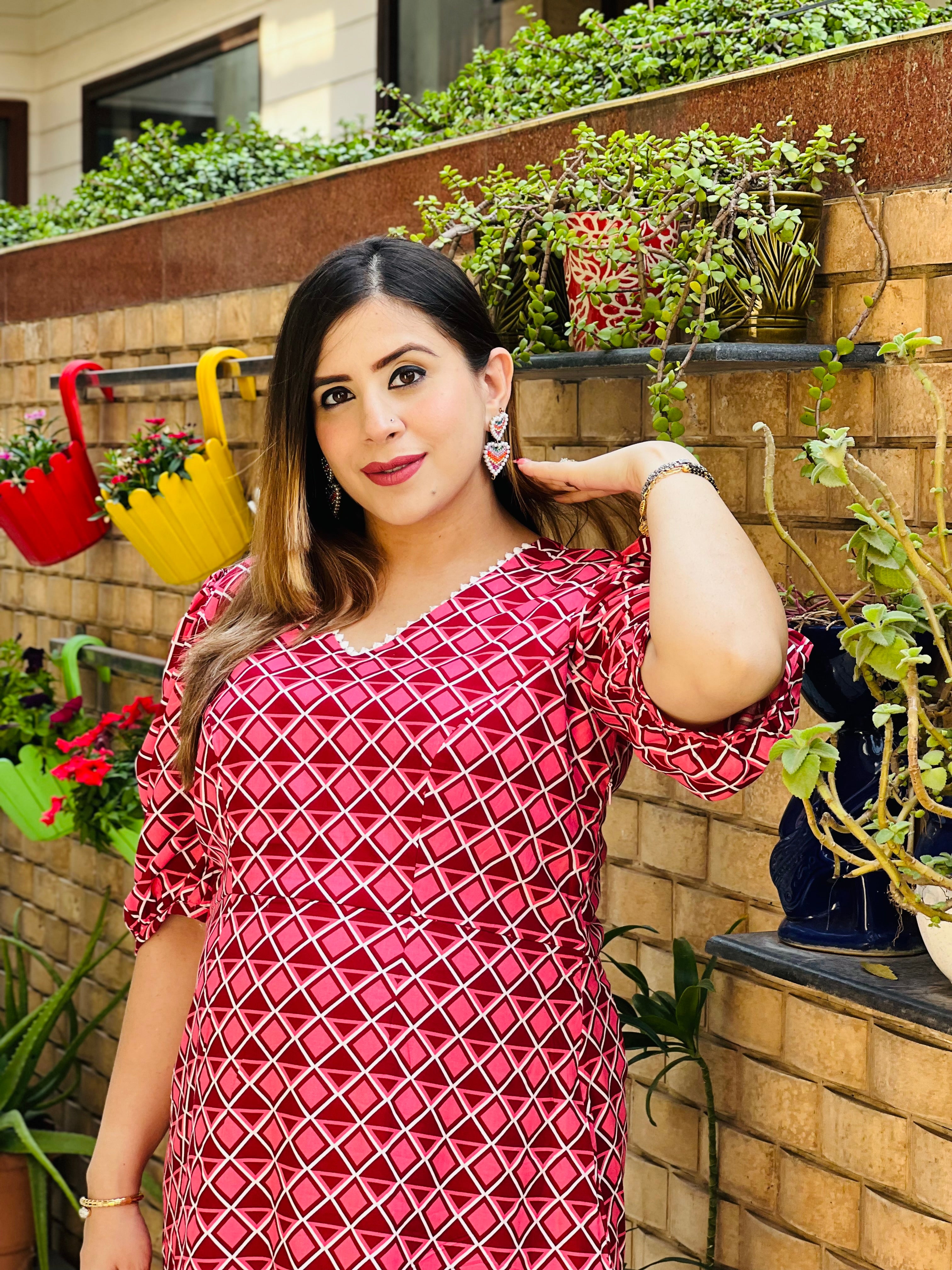 Pink Mama Geometric Love