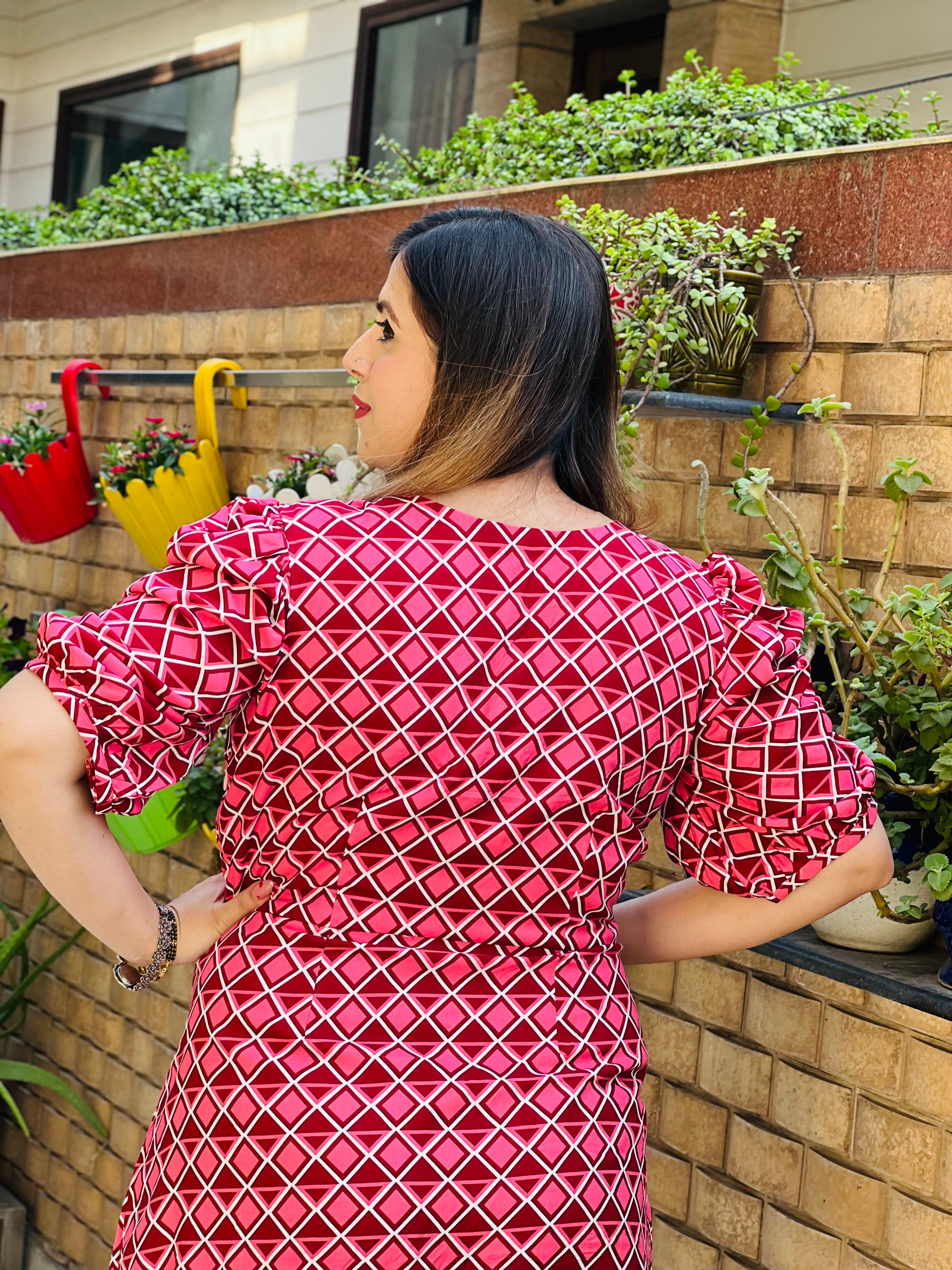 Pink Mama Geometric Love