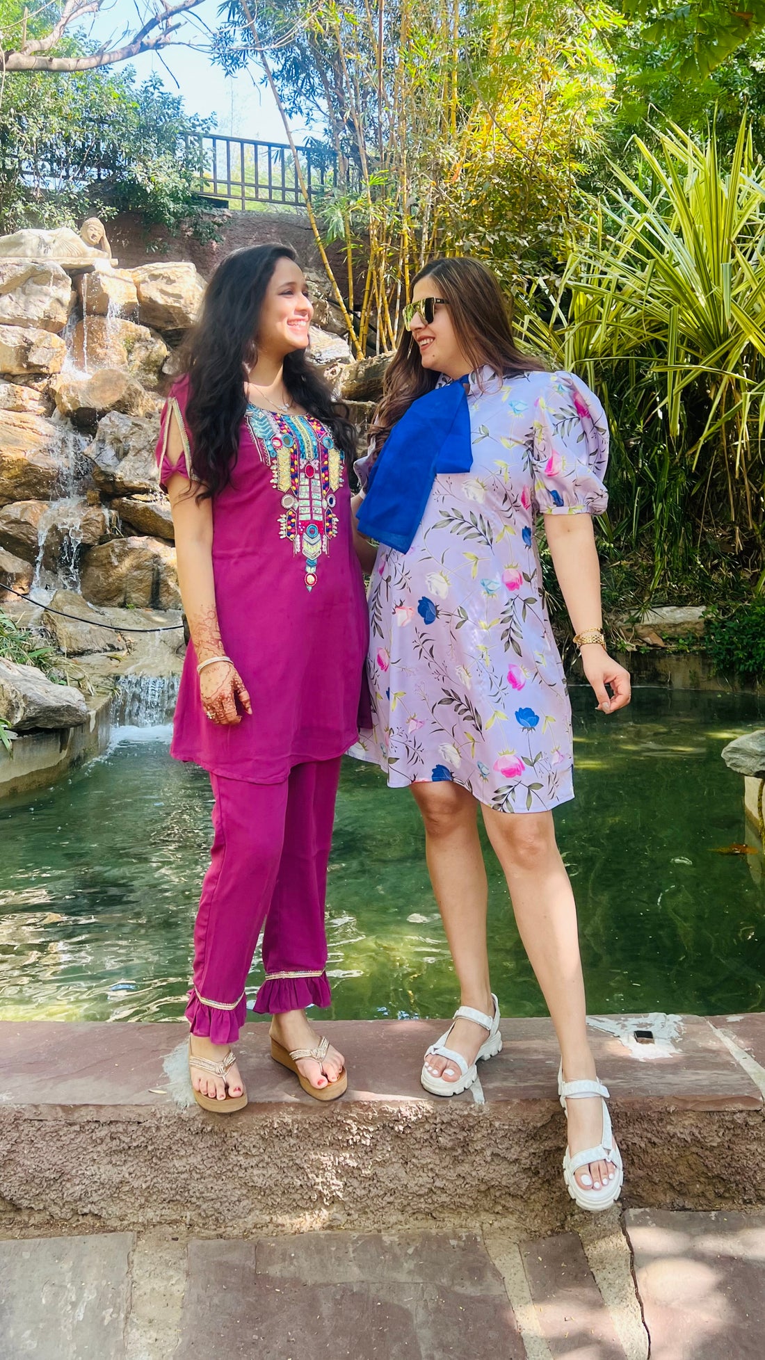 Lilac Italian Satin Dress