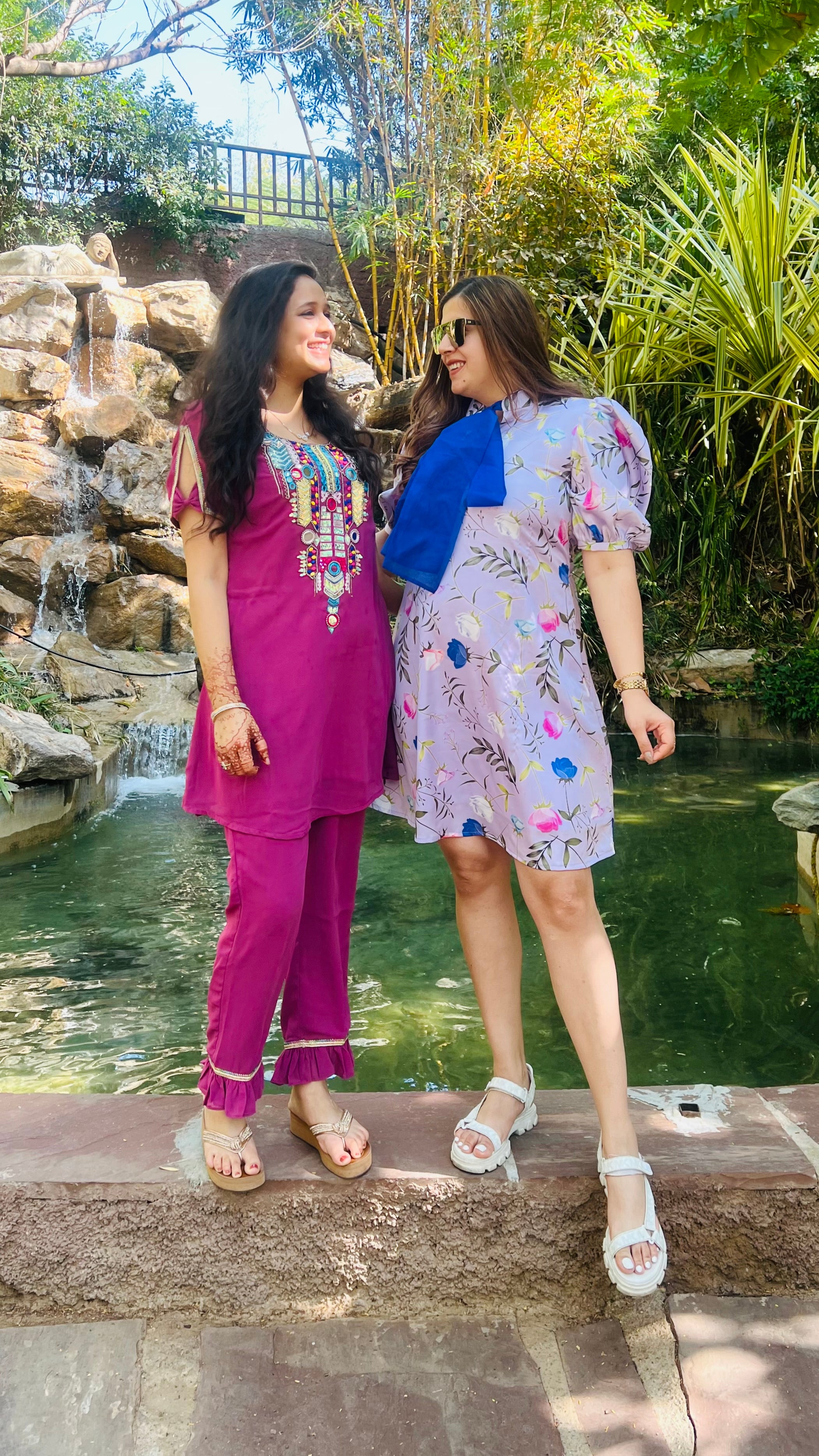 Lilac Italian Satin Dress