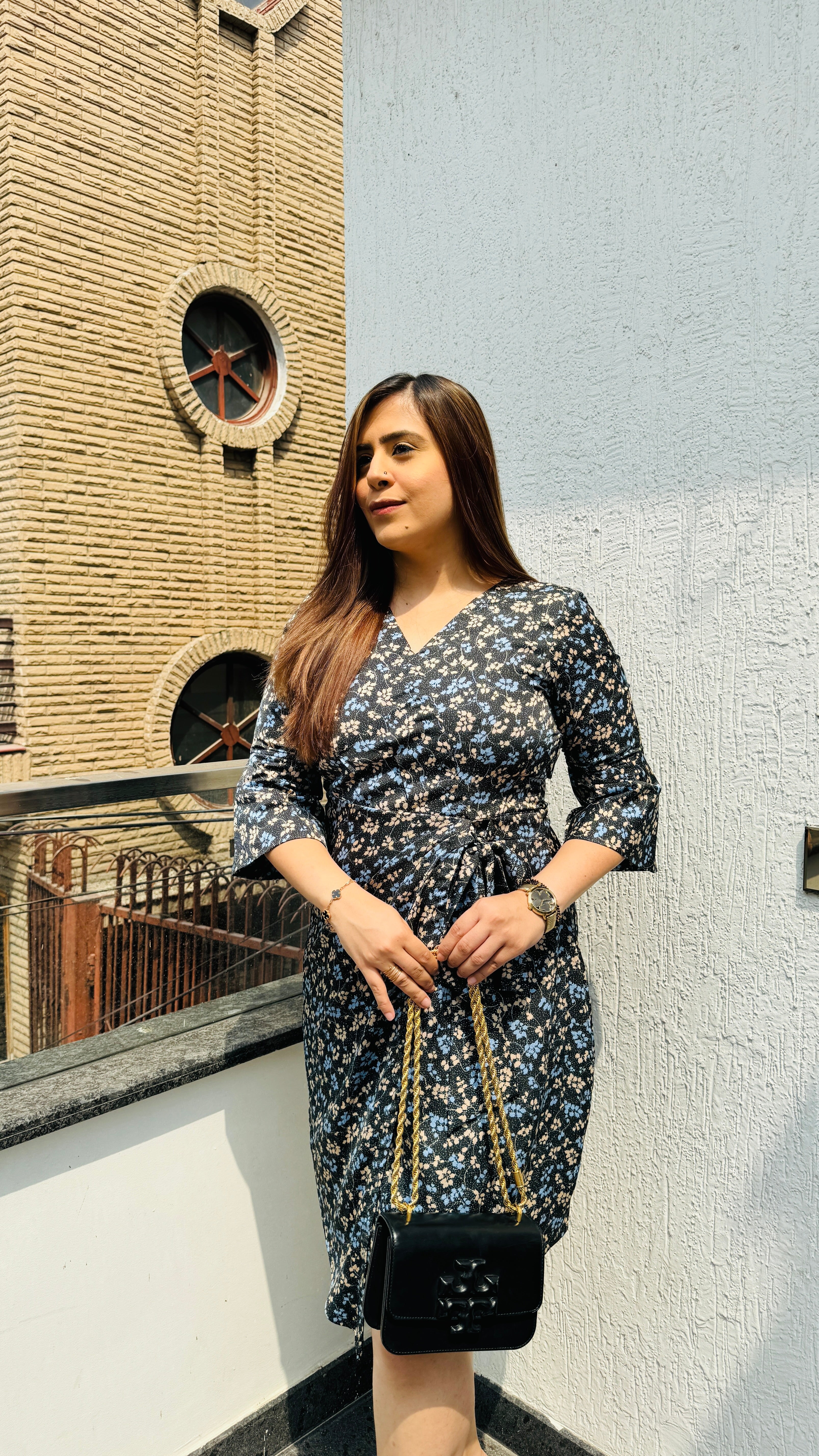 Midnight Drape Dress