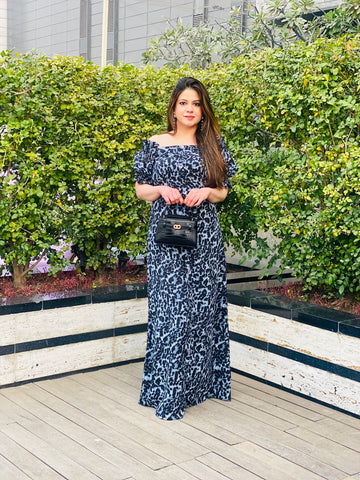 Monochrome Cheetah Maxi