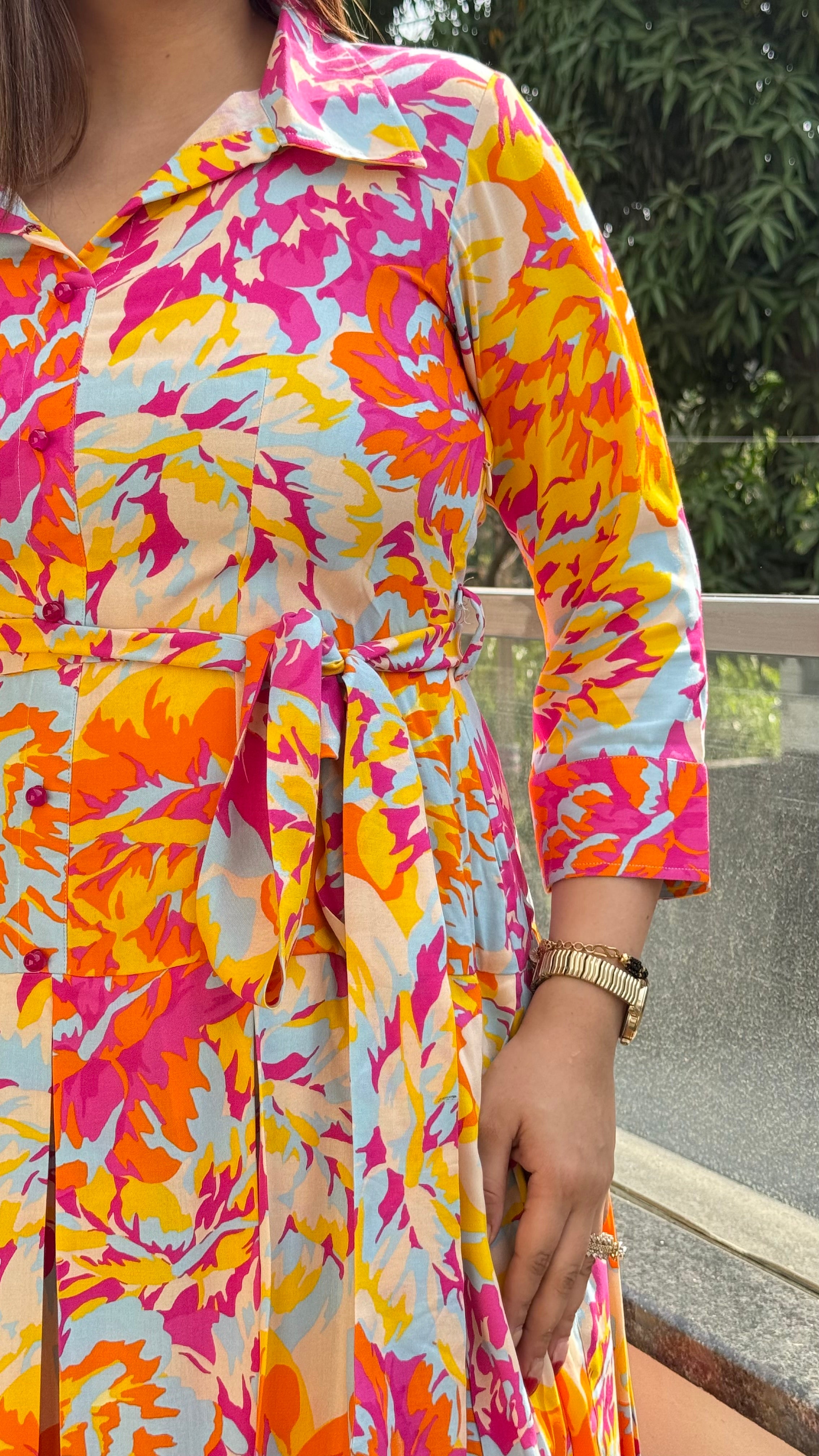 Spring in a box dress