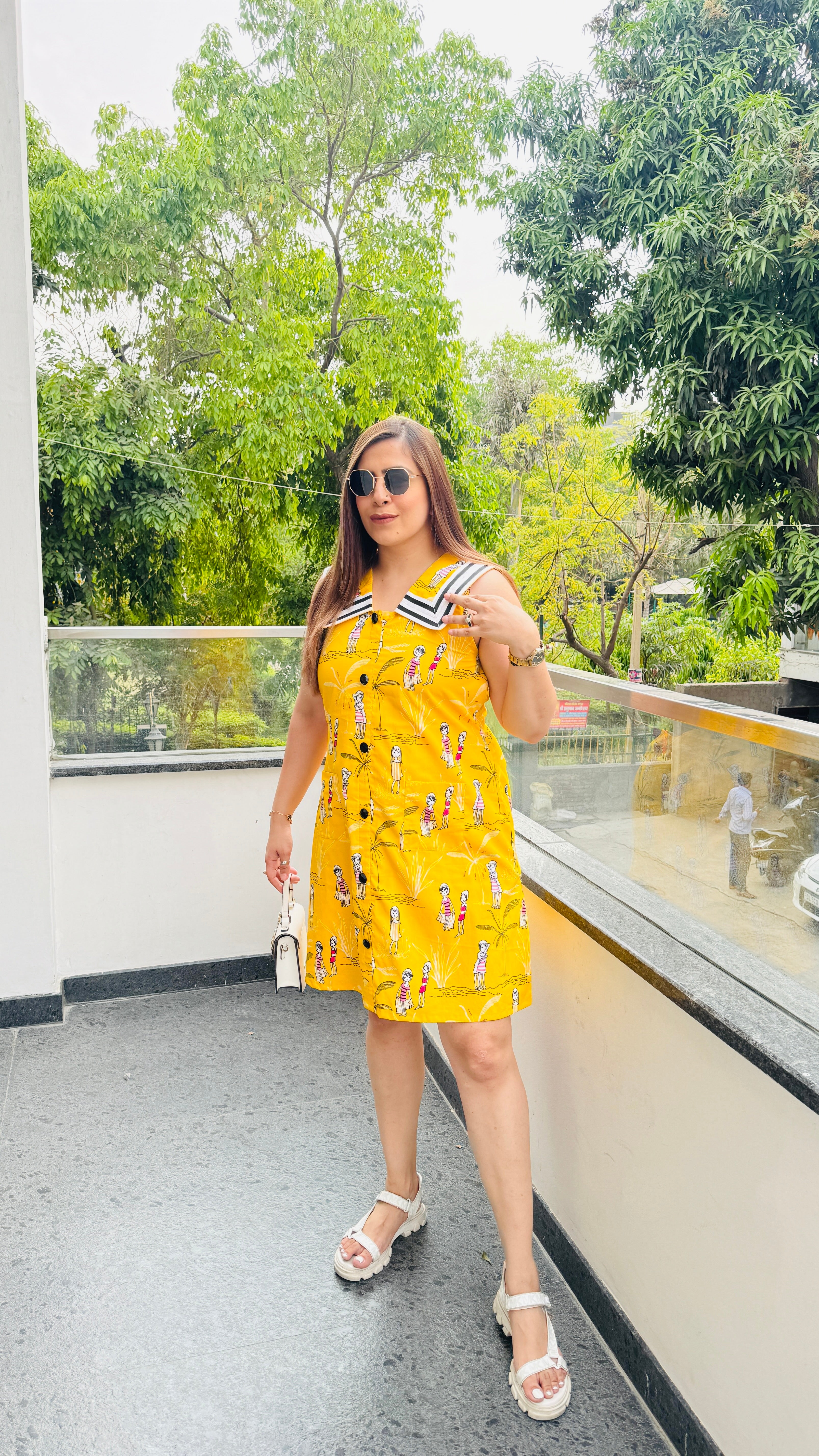 Girl Next Door Cotton Dress