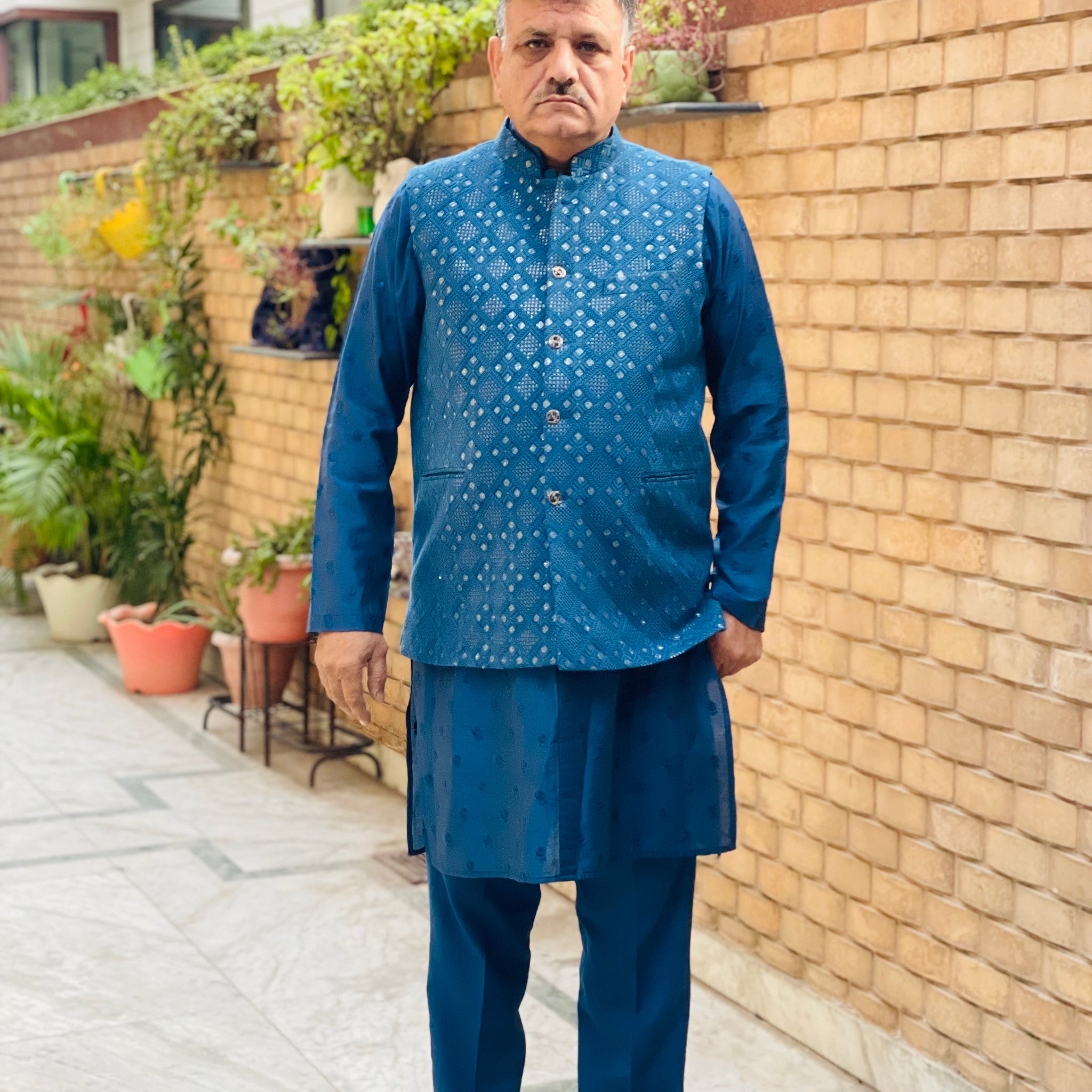 Blue Waistcoat Menswear