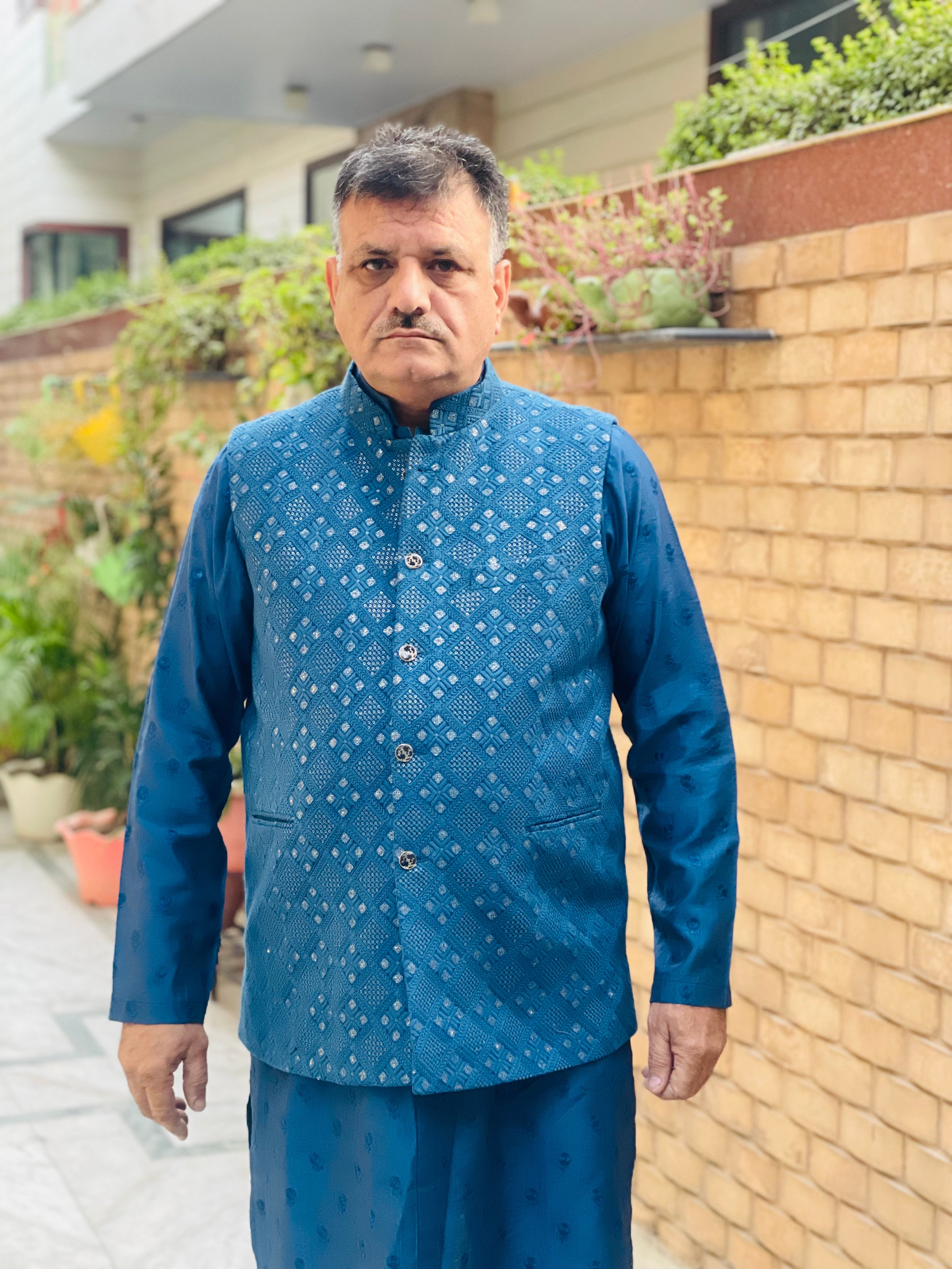 Blue Waistcoat Menswear