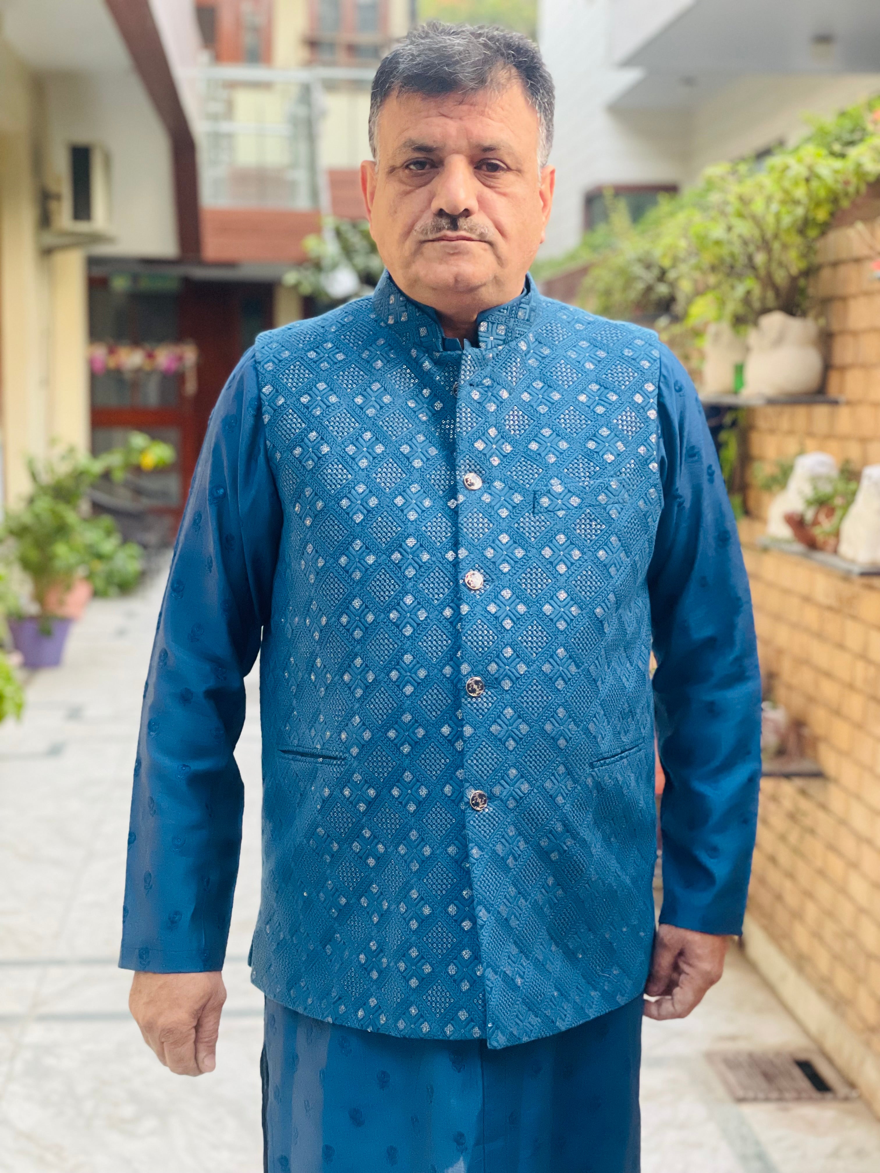 Blue Waistcoat Menswear