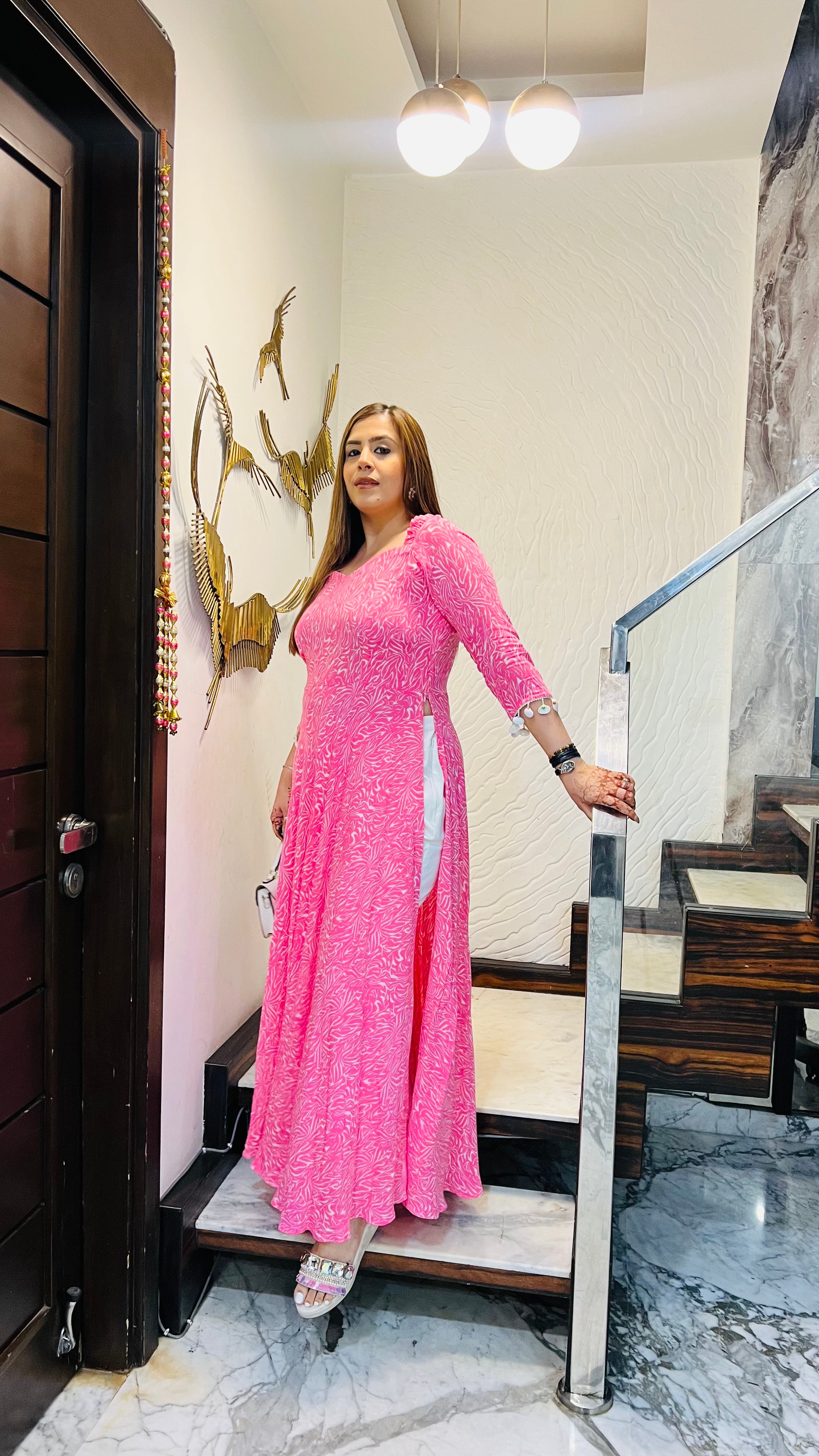 Neon Pink Wiggle Suit