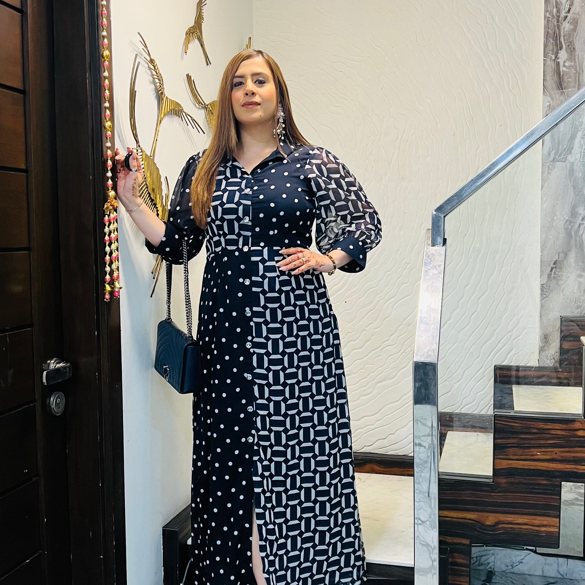 Midnight Romance Maxi Dress